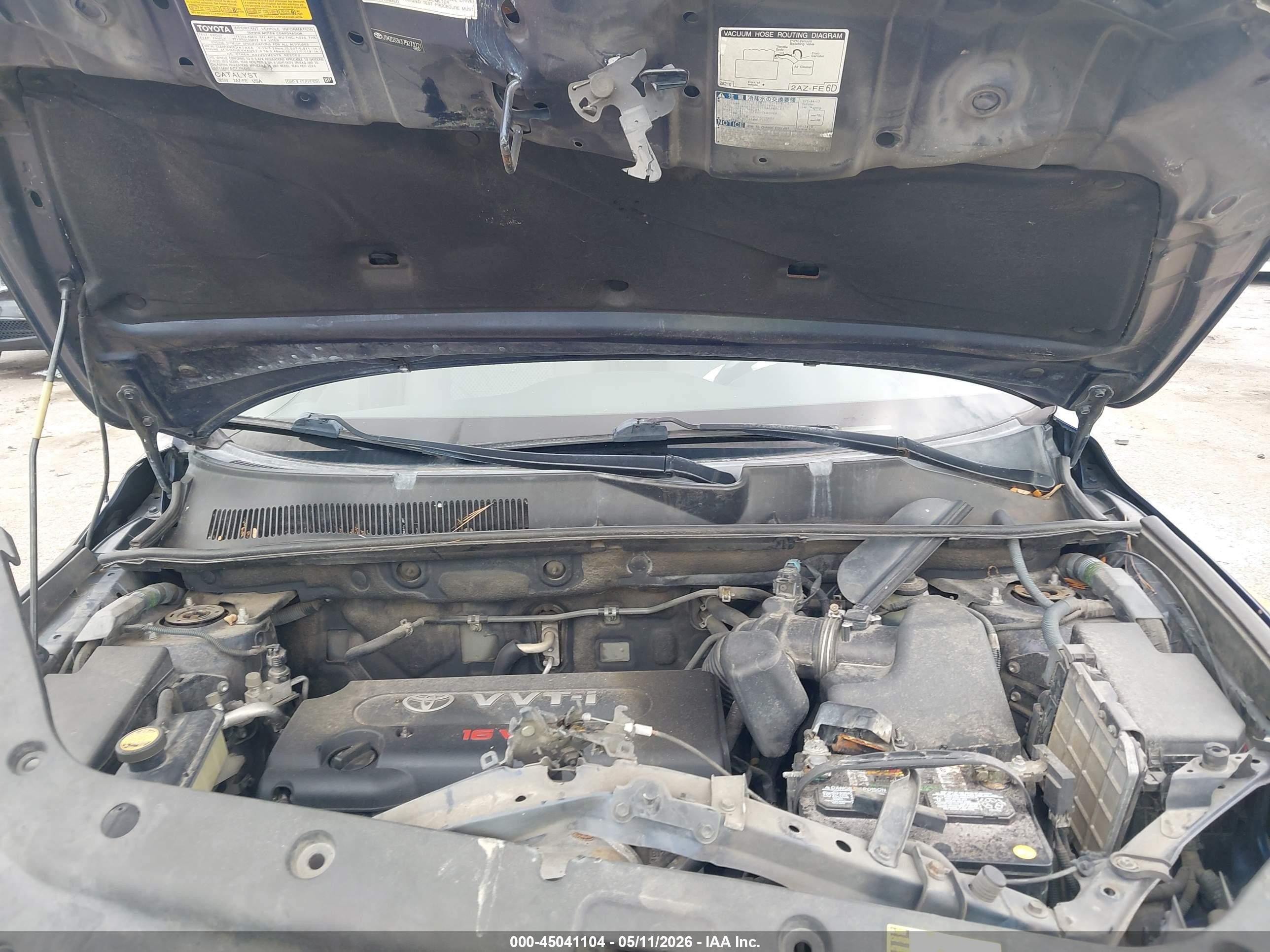 2007 Toyota Rav4   Dark Blue vin: JTMZD33V375073221
