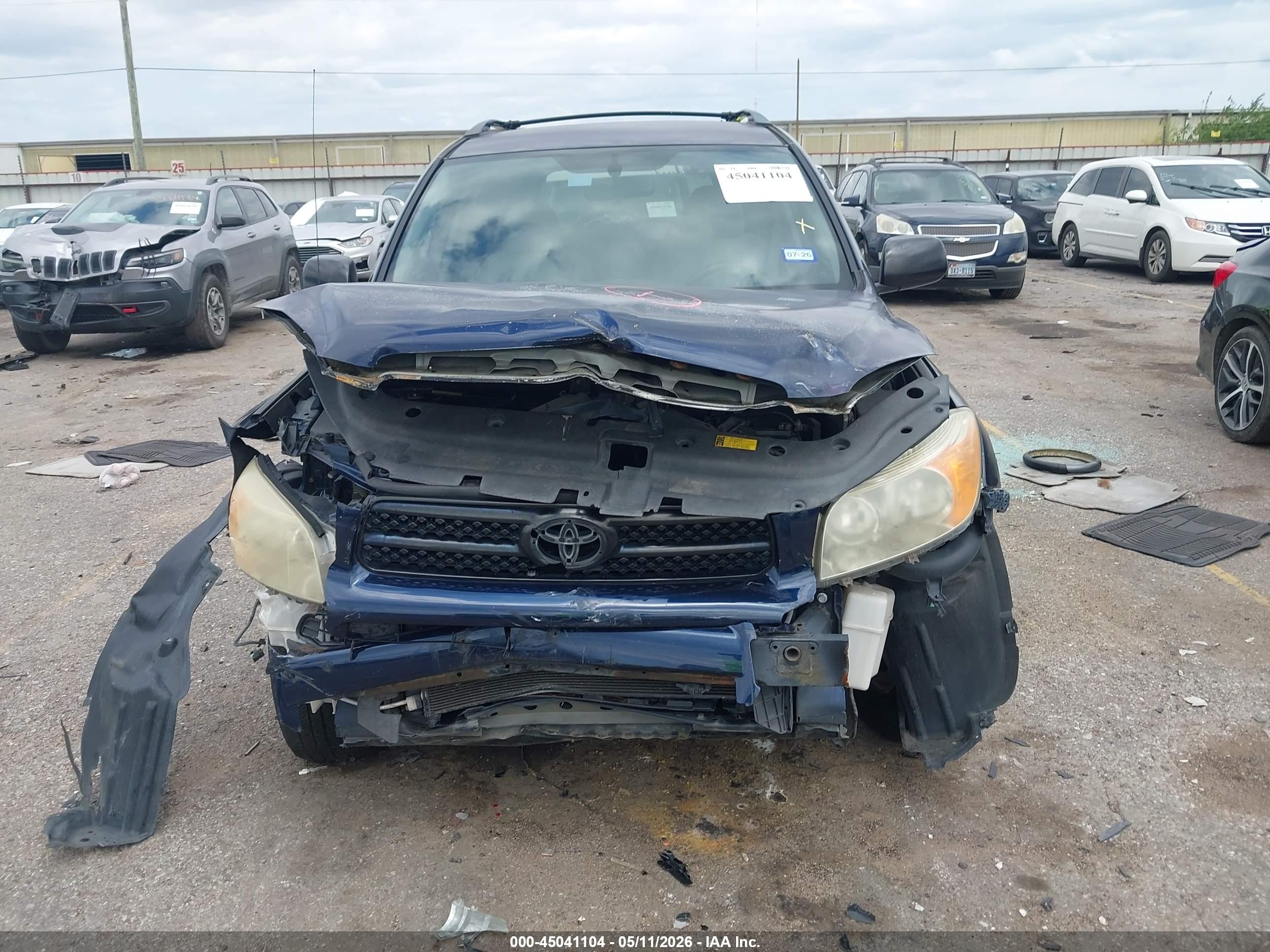2007 Toyota Rav4   Dark Blue vin: JTMZD33V375073221