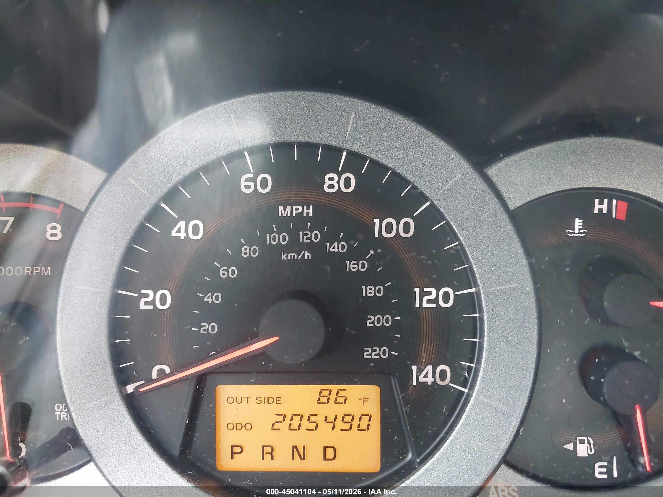 2007 Toyota Rav4   Dark Blue vin: JTMZD33V375073221