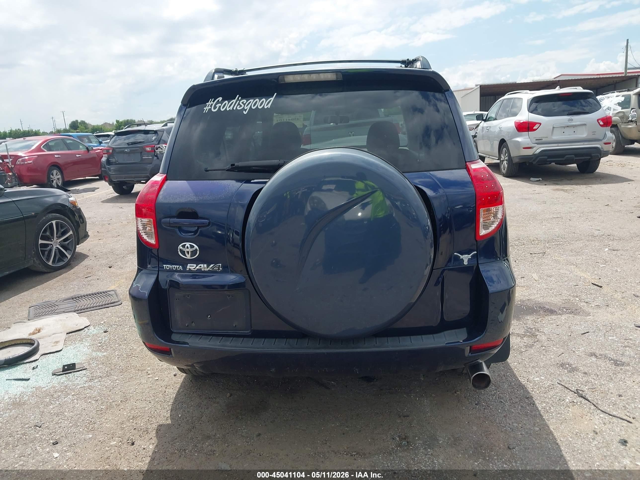 2007 Toyota Rav4   Dark Blue vin: JTMZD33V375073221