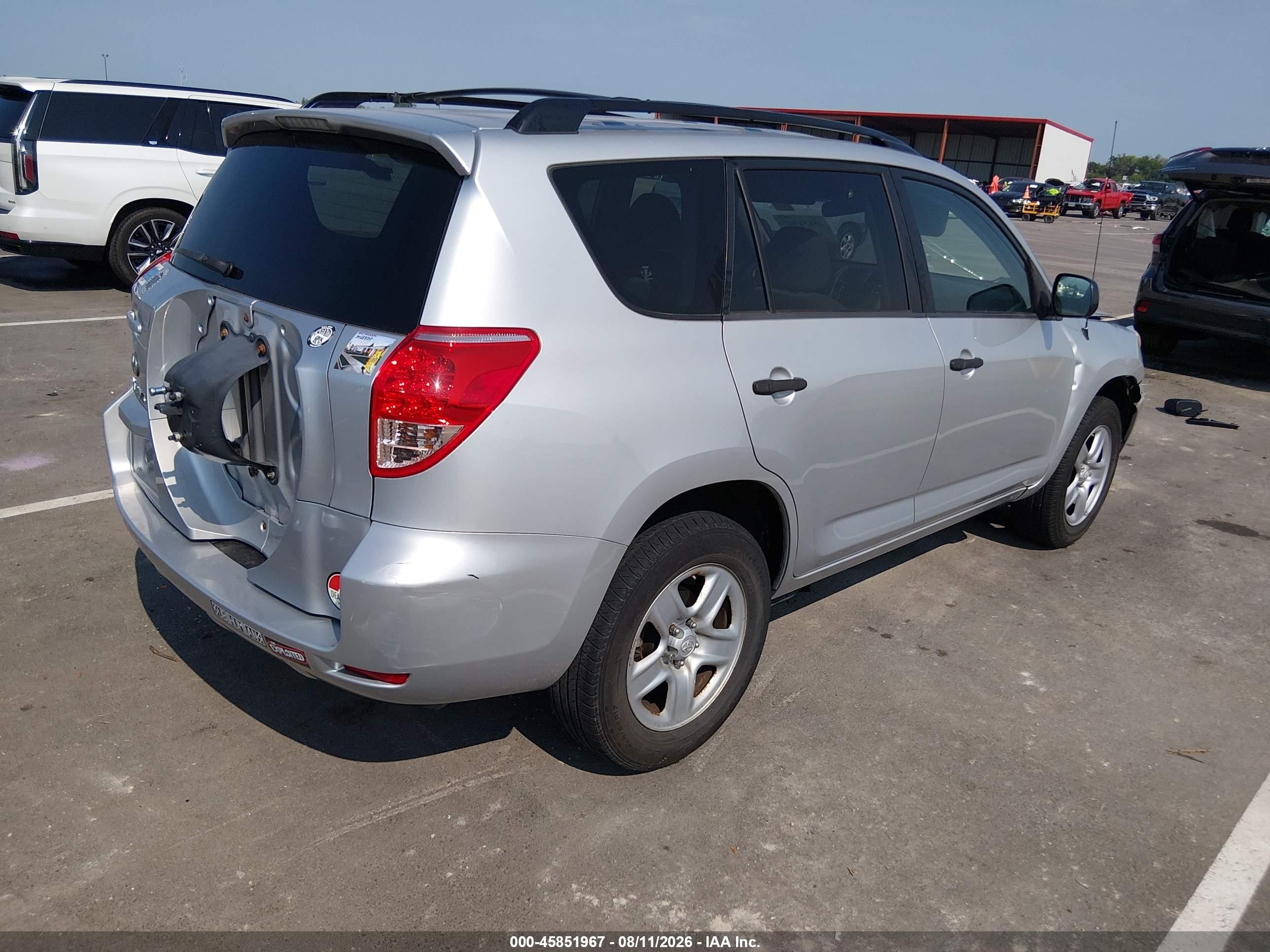 2007 Toyota Rav4   Gray vin: JTMZD33V375077480