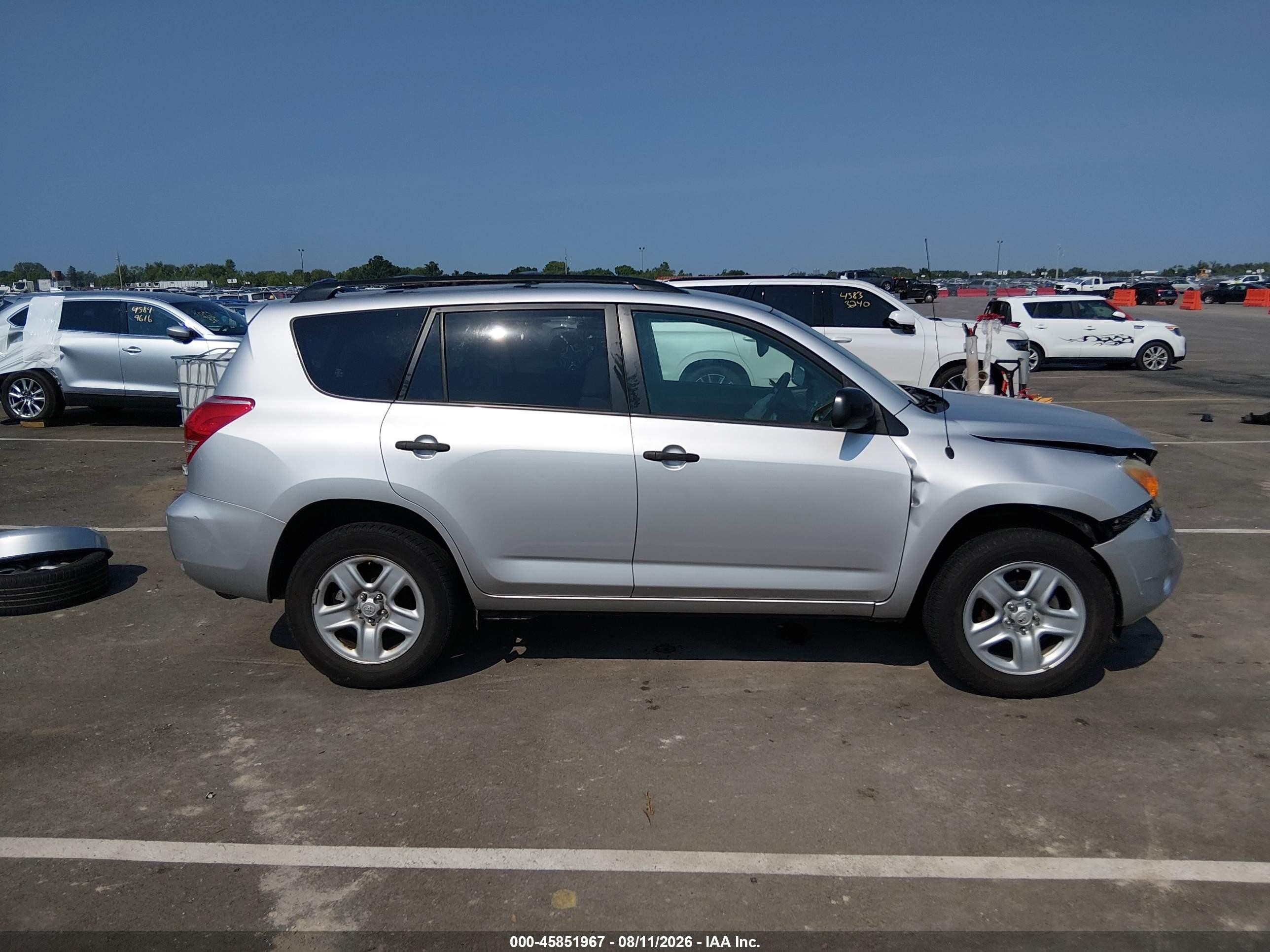 2007 Toyota Rav4   Gray vin: JTMZD33V375077480