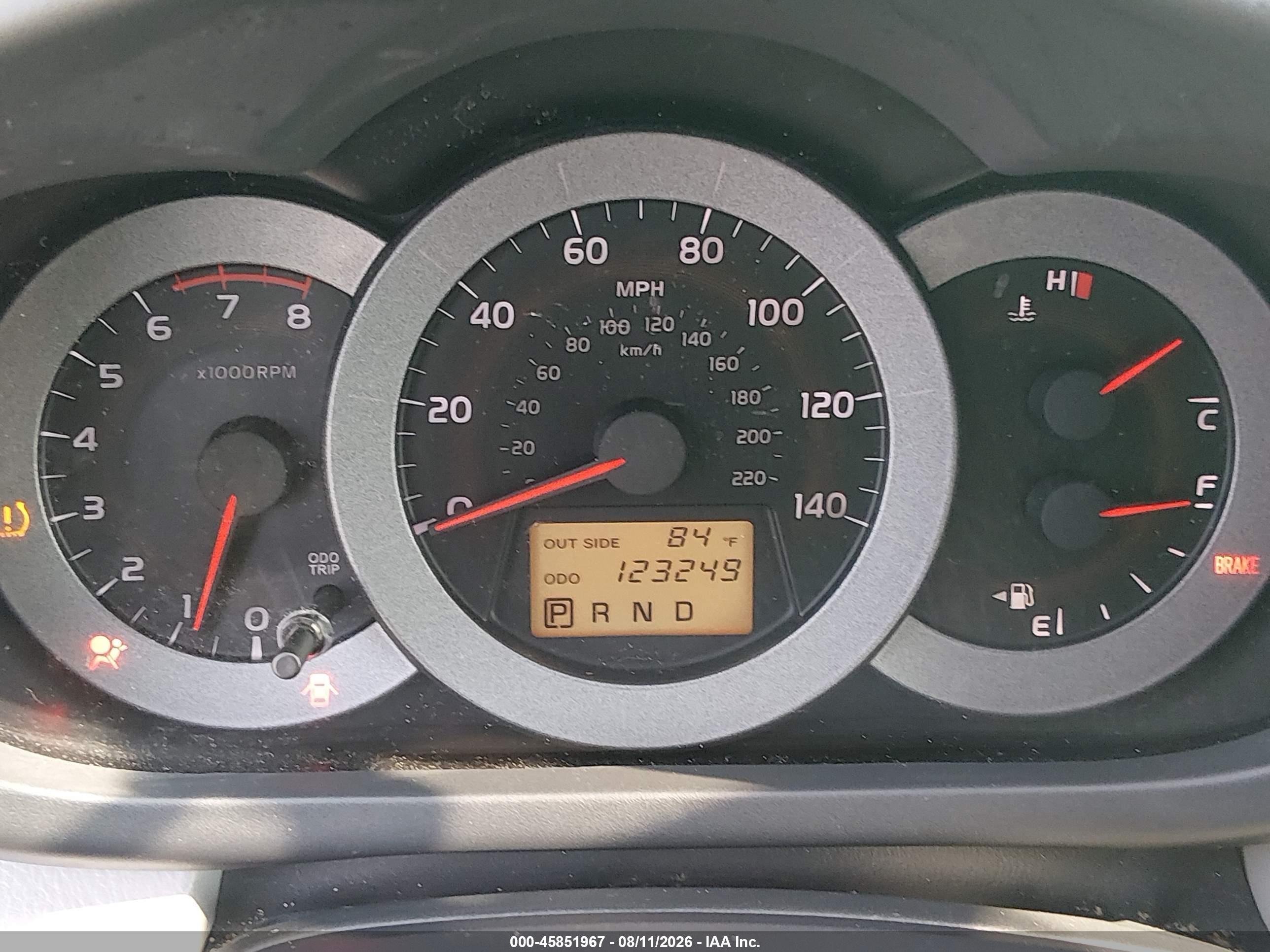 2007 Toyota Rav4   Gray vin: JTMZD33V375077480