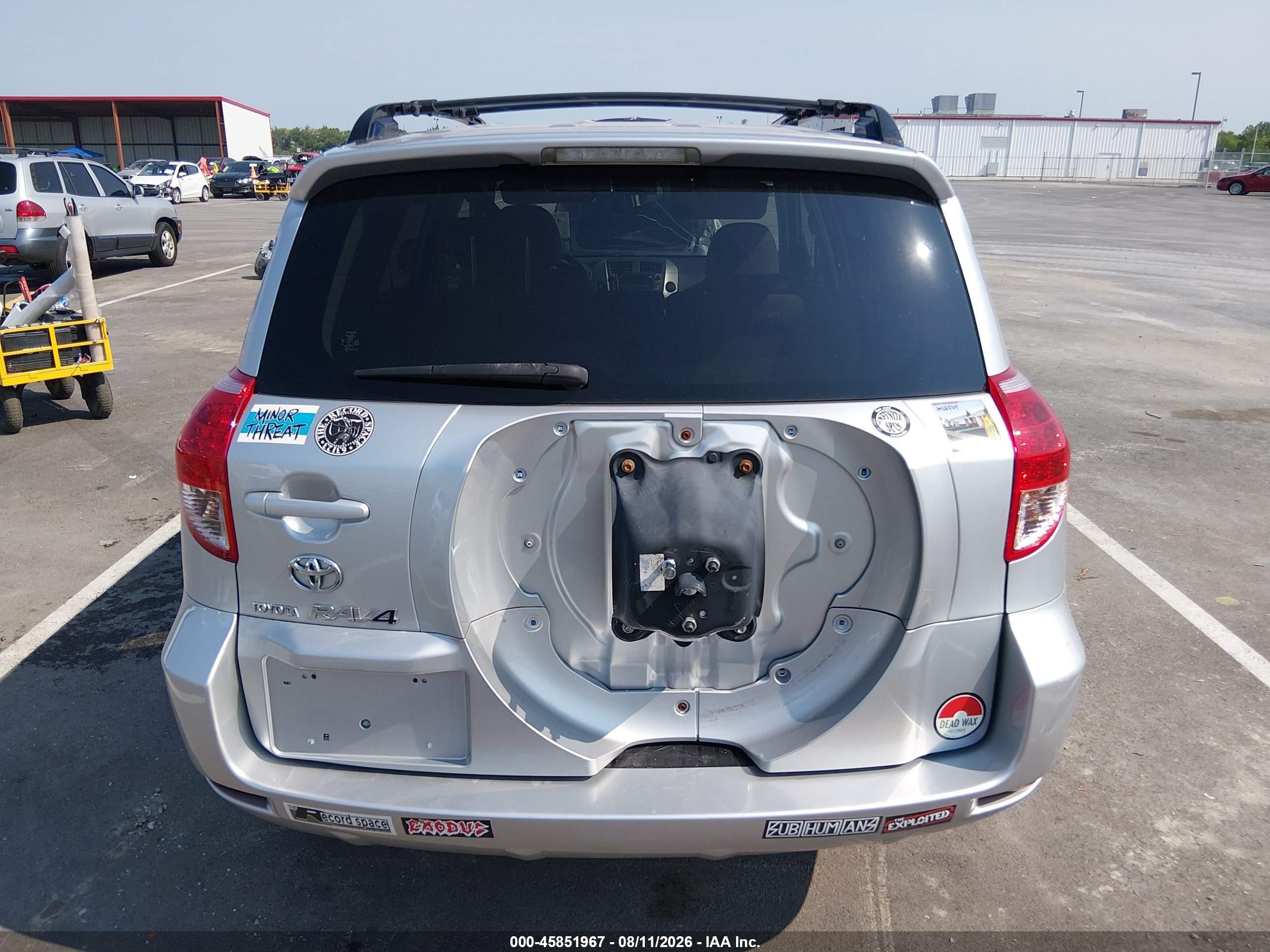 2007 Toyota Rav4   Gray vin: JTMZD33V375077480