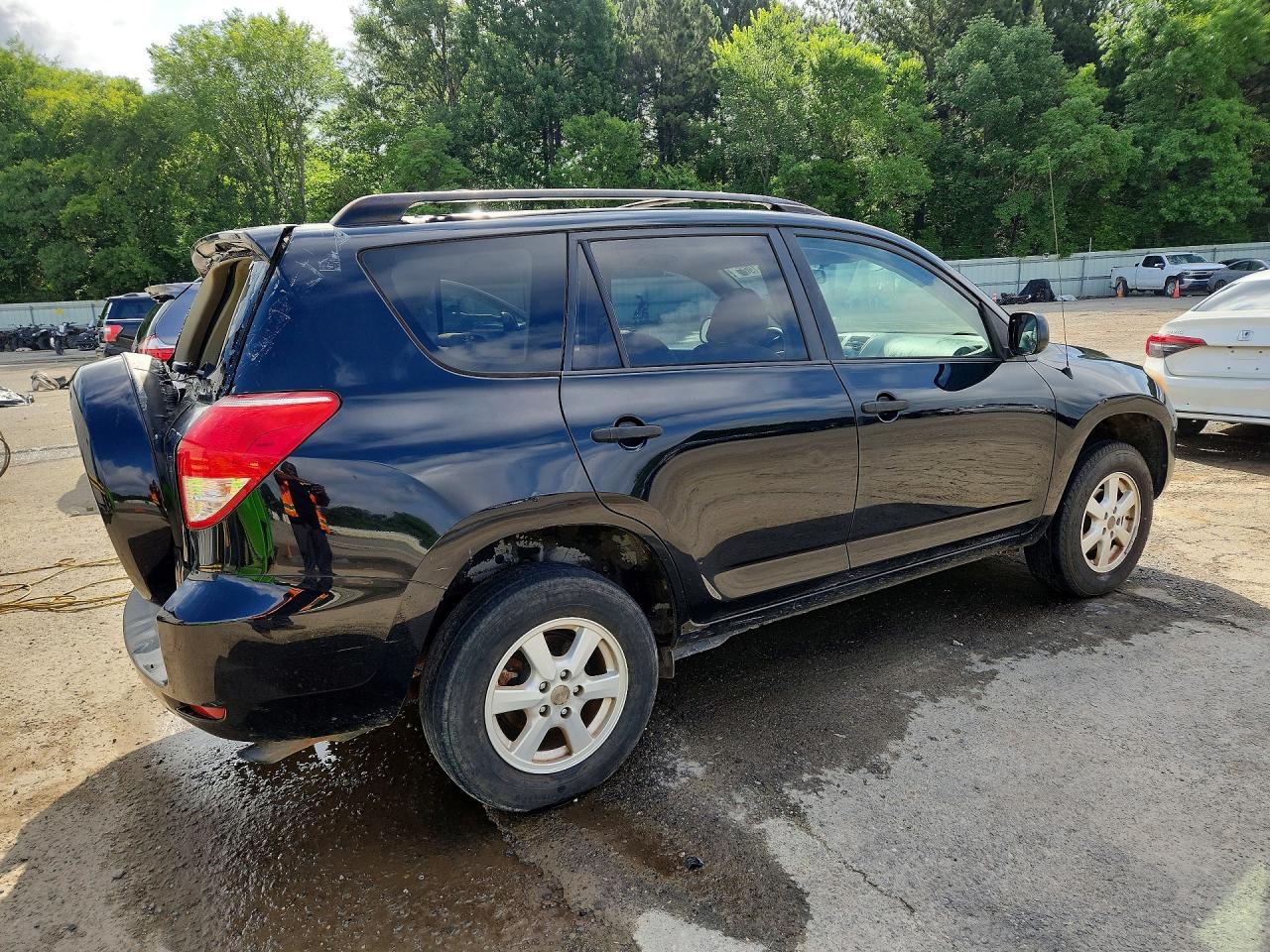 2007 Toyota Rav4 Base Black vin: JTMZD33V376027303