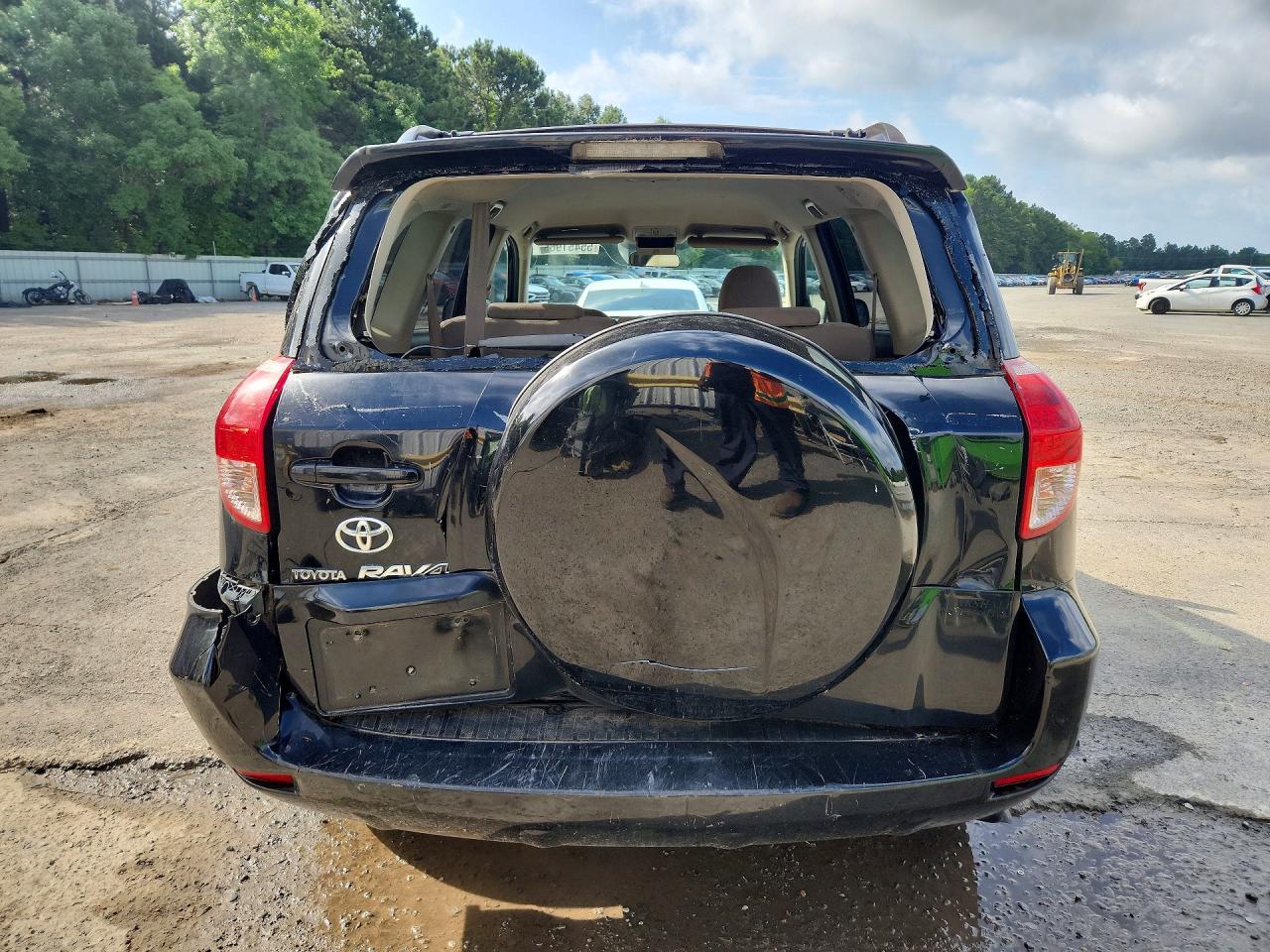 2007 Toyota Rav4 Base Black vin: JTMZD33V376027303
