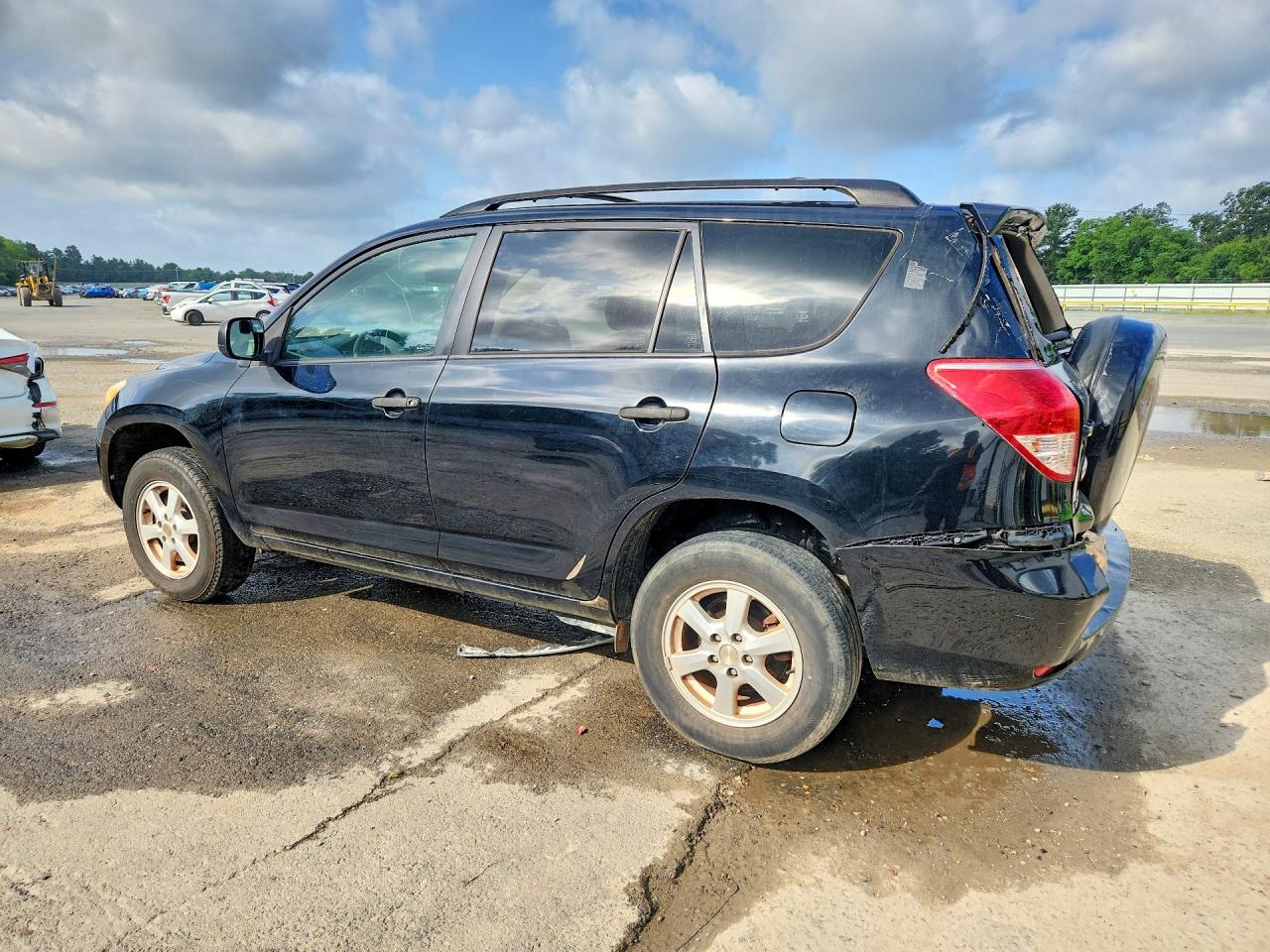 2007 Toyota Rav4 Base Black vin: JTMZD33V376027303