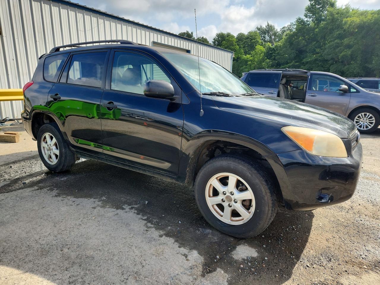 2007 Toyota Rav4 Base Black vin: JTMZD33V376027303
