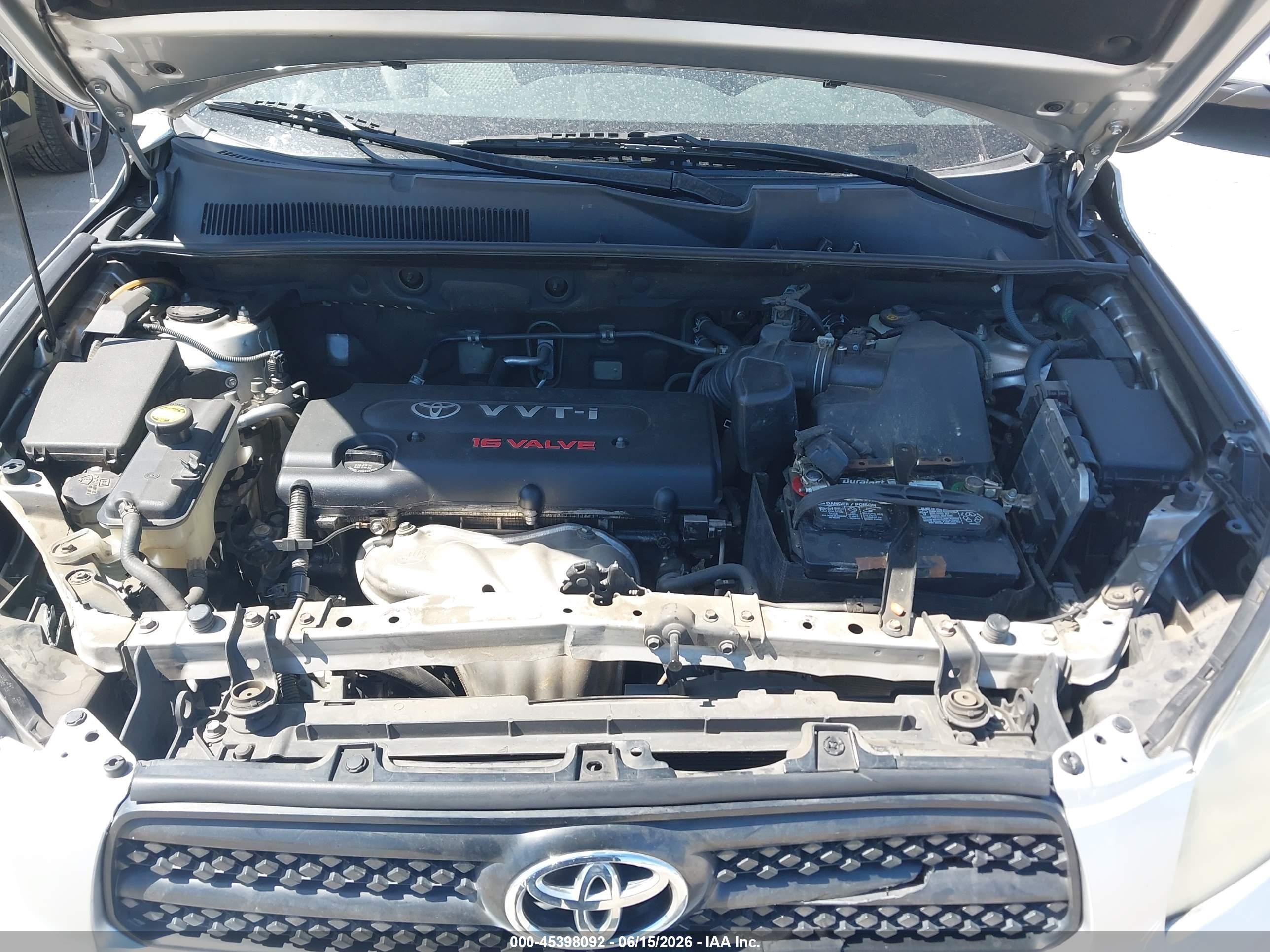 2007 Toyota Rav4   Серебряный vin: JTMZD33V376052167