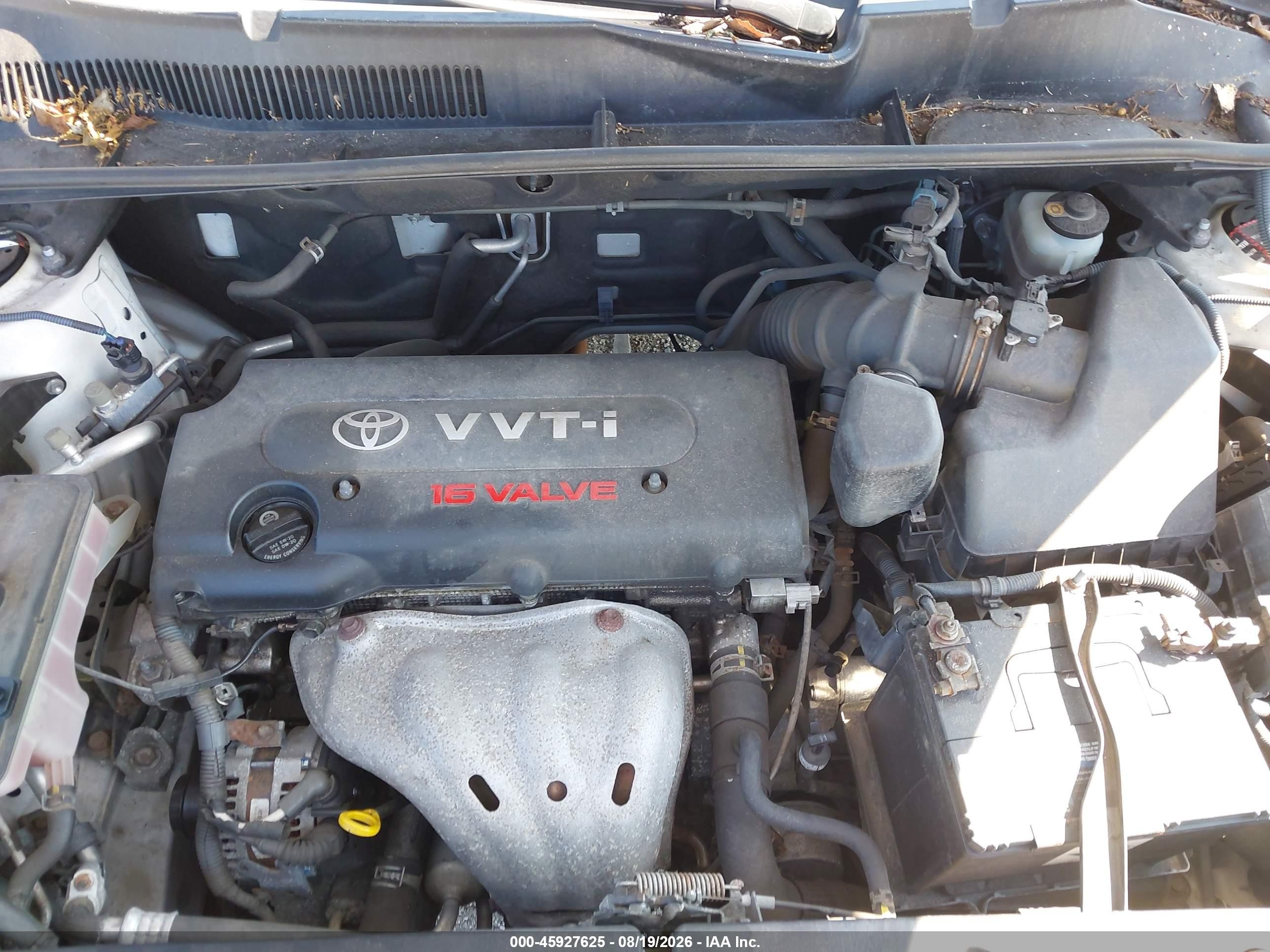 2008 Toyota Rav4   Белый vin: JTMZD33V385101200