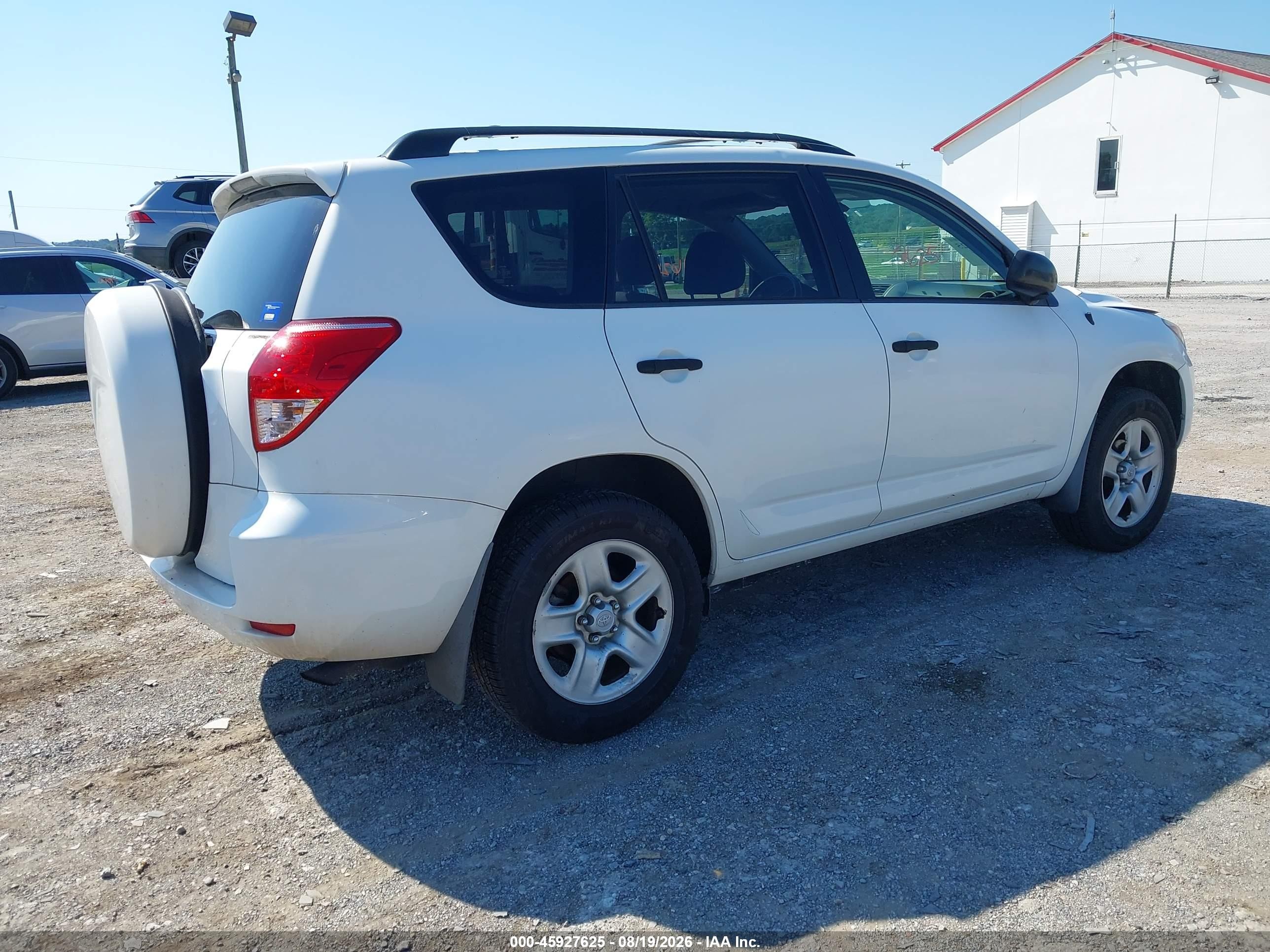 2008 Toyota Rav4   Белый vin: JTMZD33V385101200