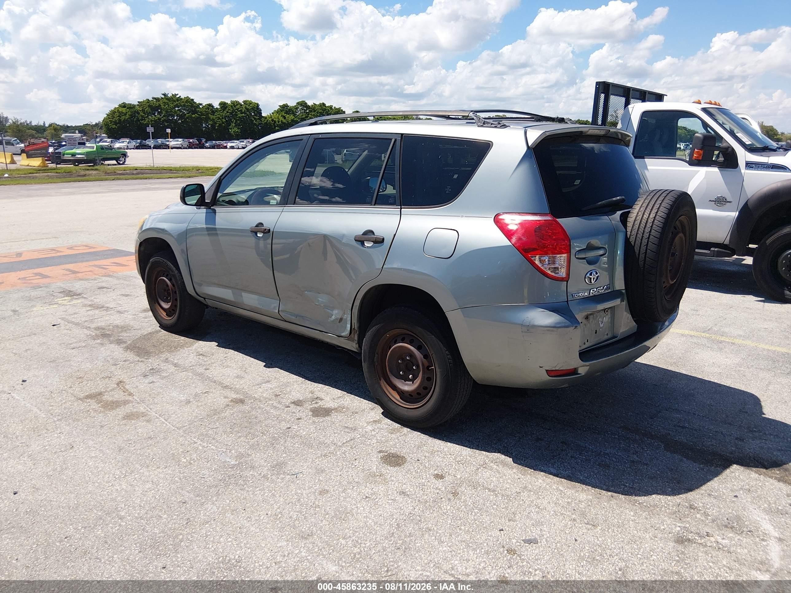 2008 Toyota Rav4   Green vin: JTMZD33V385102136