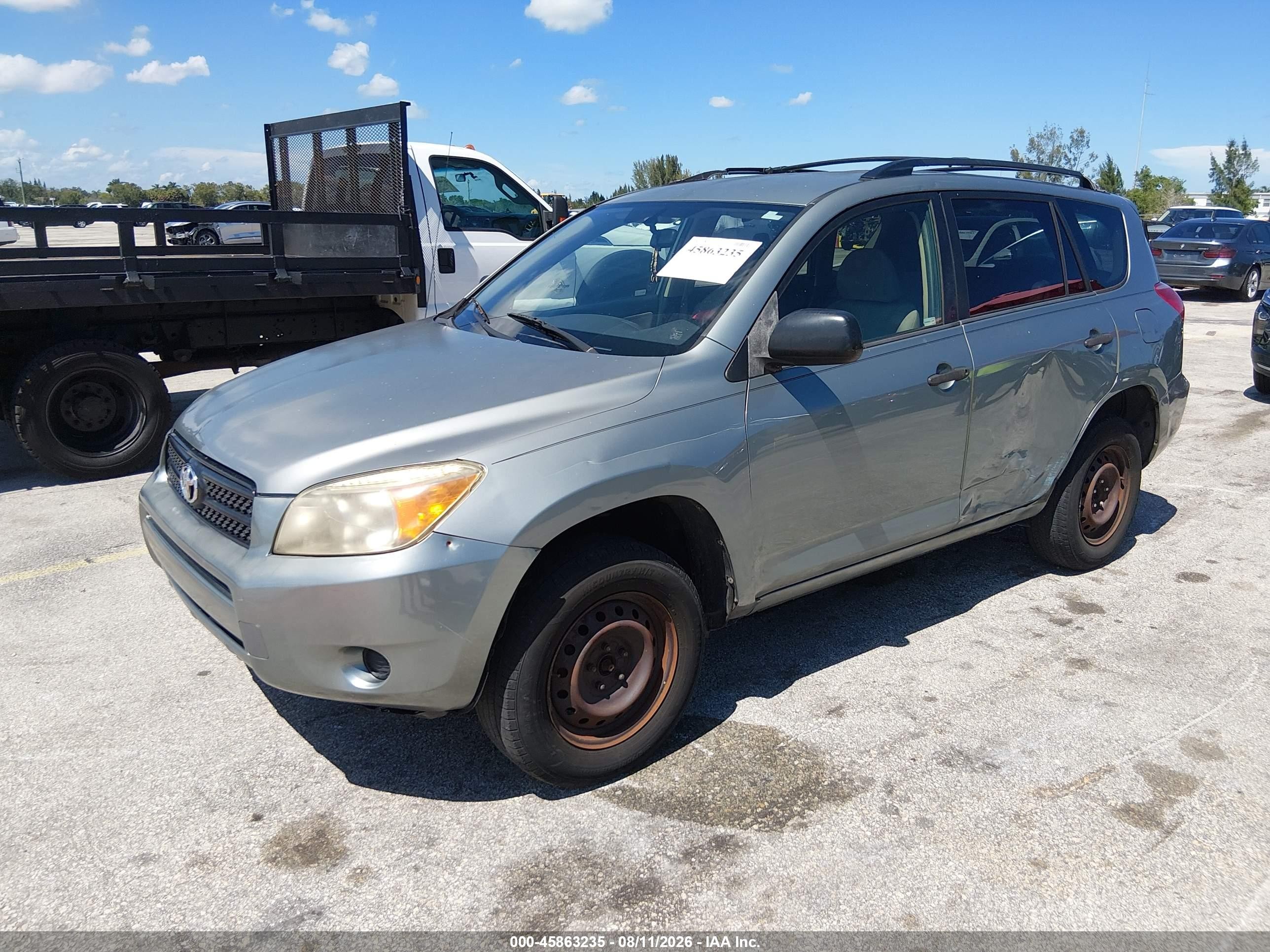 2008 Toyota Rav4   Green vin: JTMZD33V385102136