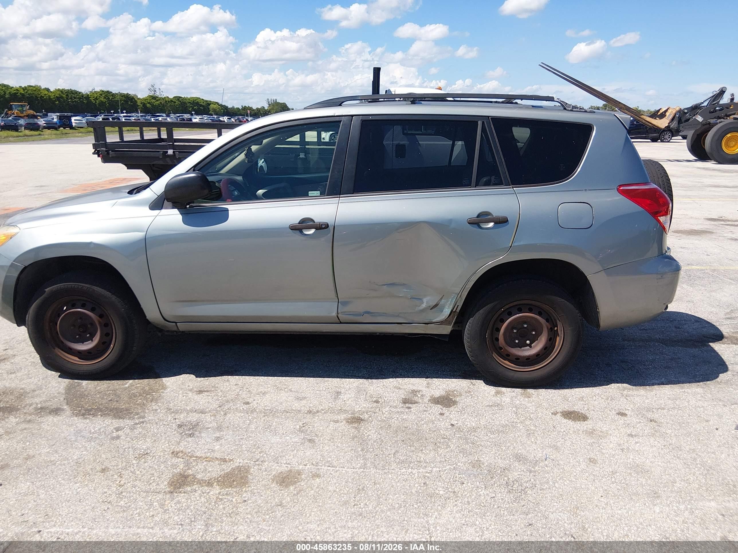 2008 Toyota Rav4   Green vin: JTMZD33V385102136