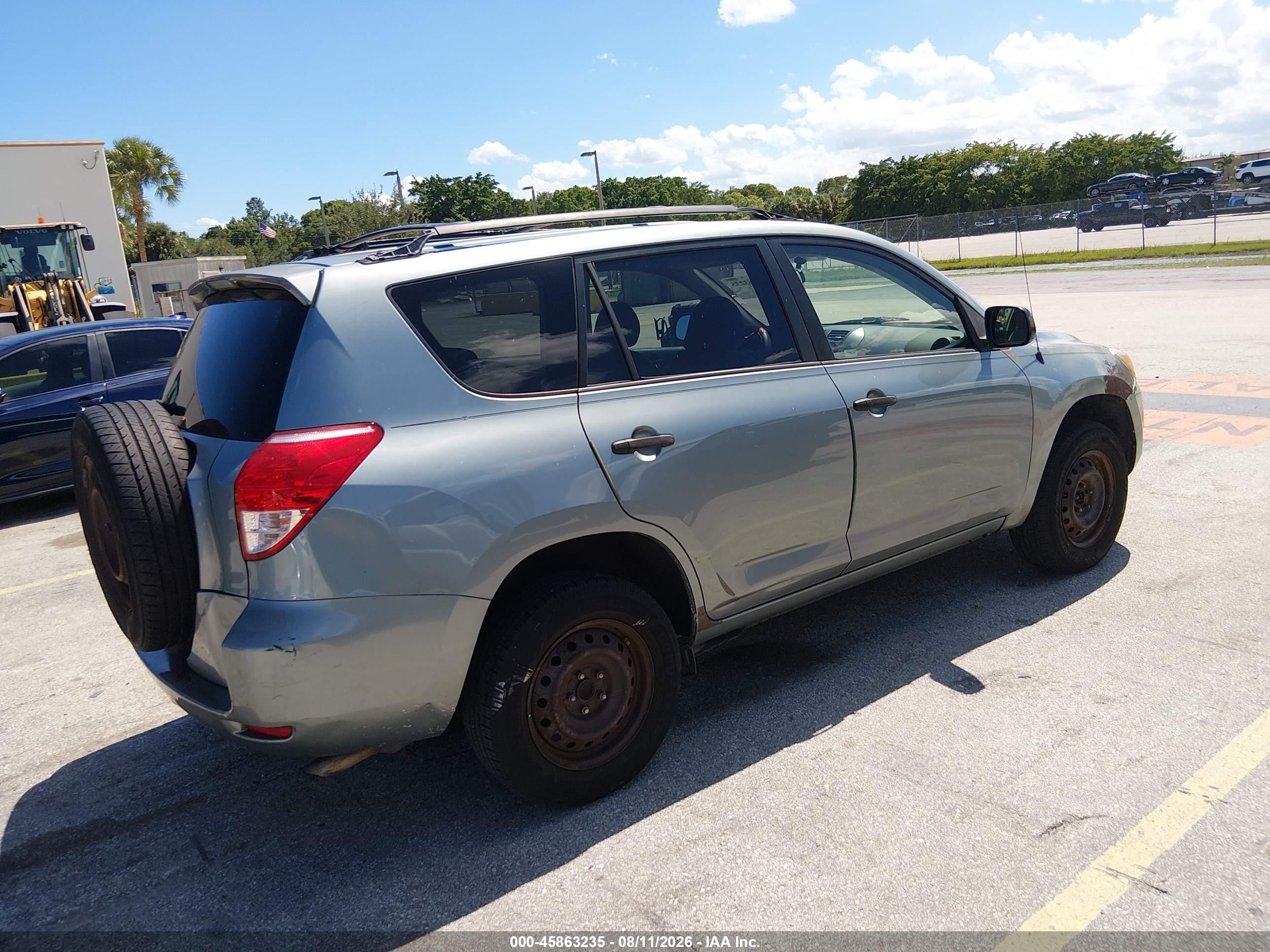 2008 Toyota Rav4   Green vin: JTMZD33V385102136
