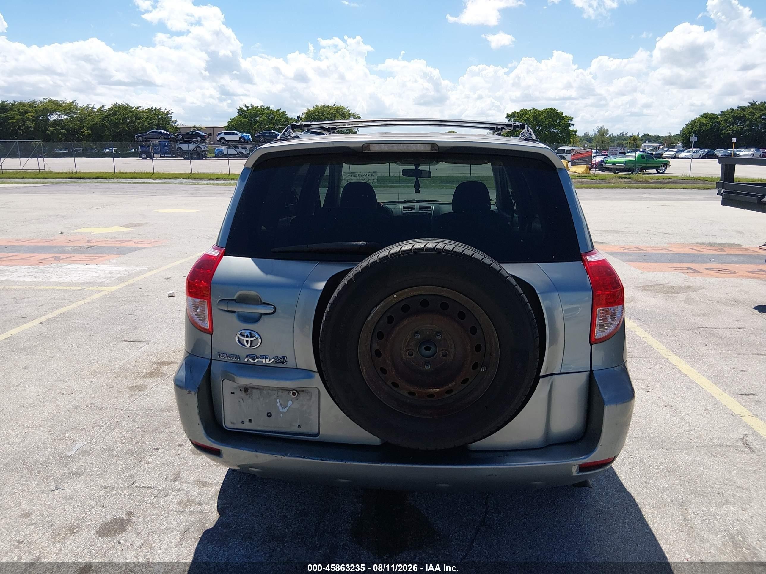 2008 Toyota Rav4   Green vin: JTMZD33V385102136