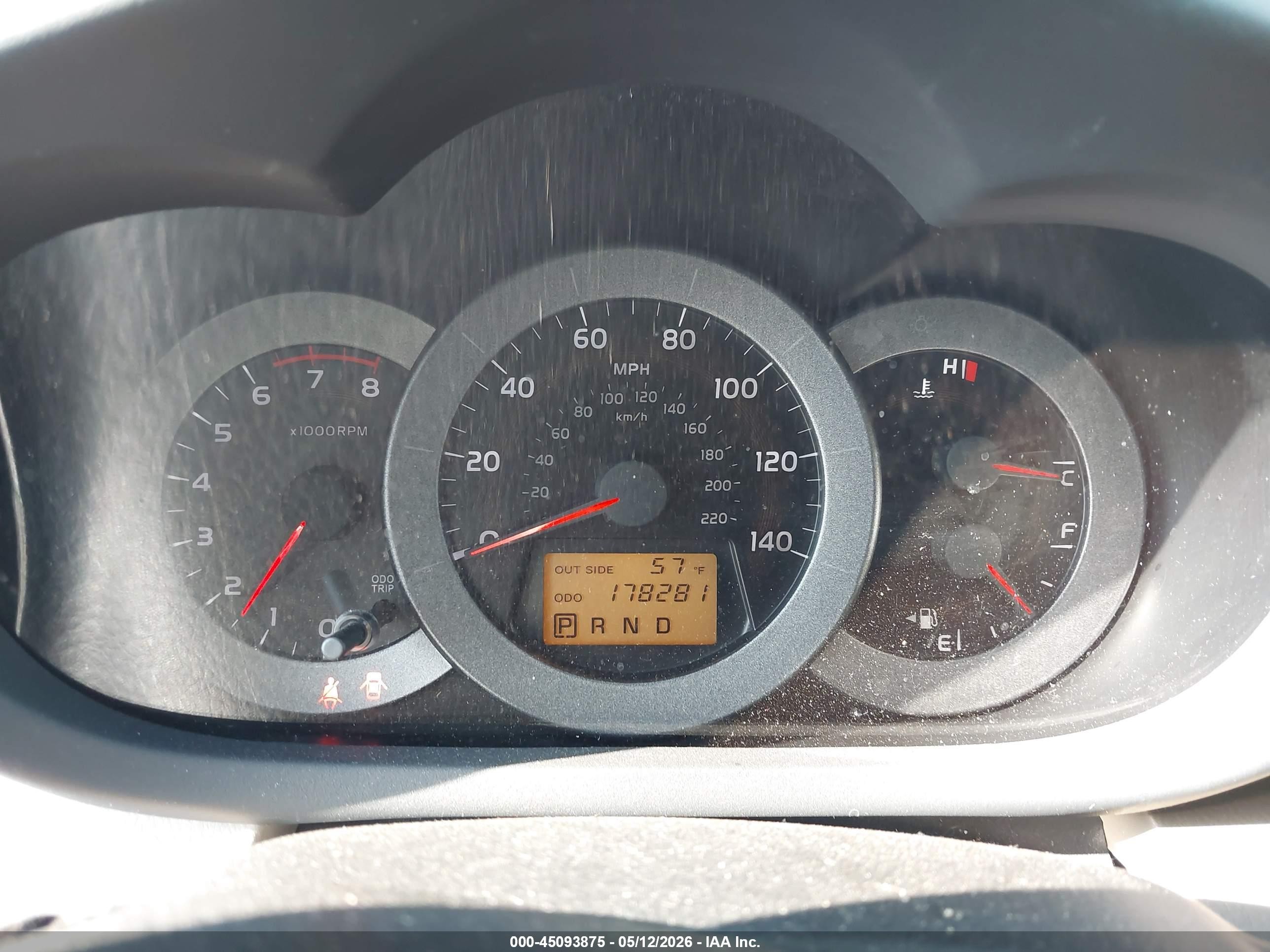 2008 Toyota Rav4 Красный vin: JTMZD33V386072386