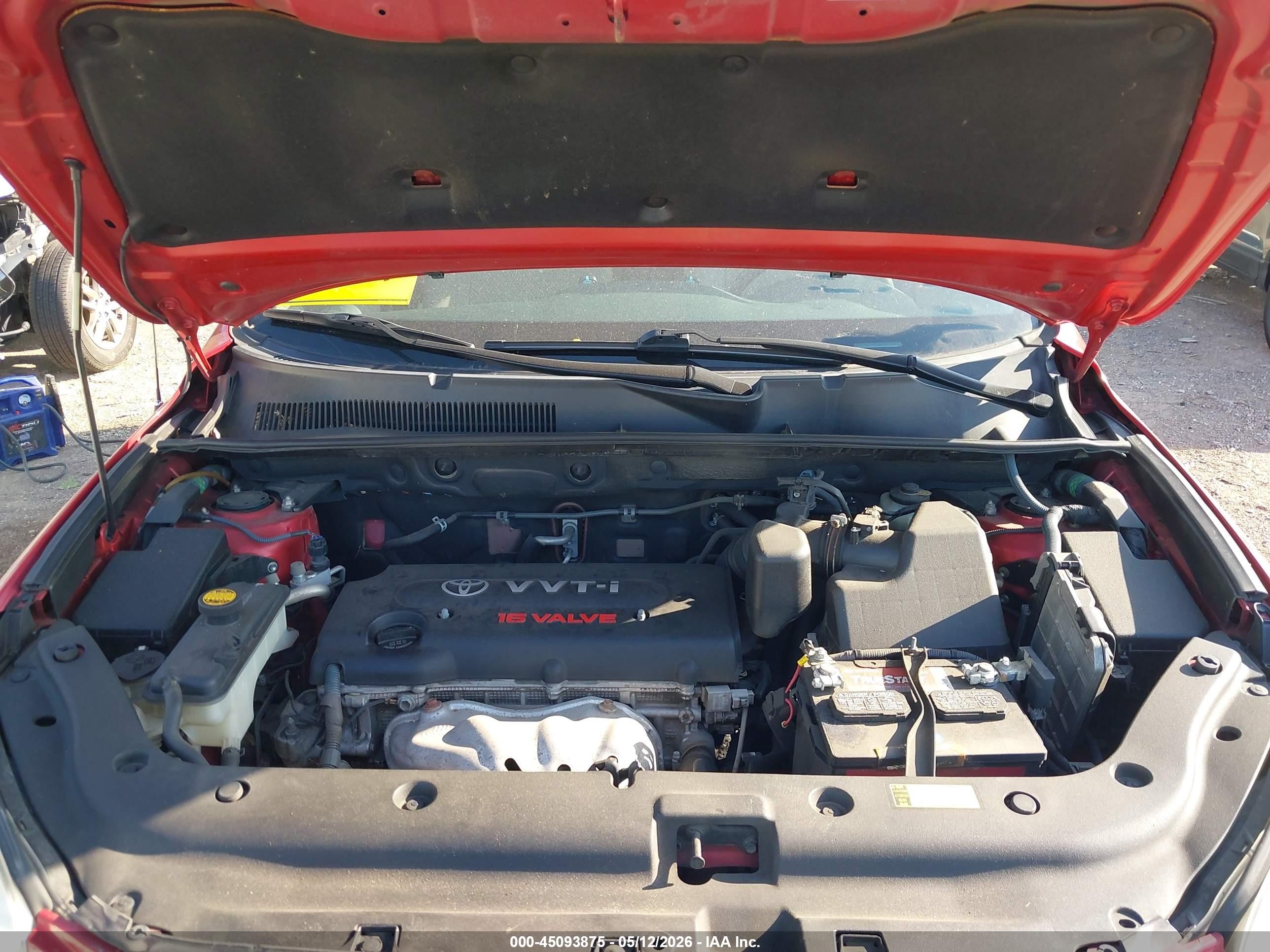 2008 Toyota Rav4 Красный vin: JTMZD33V386072386