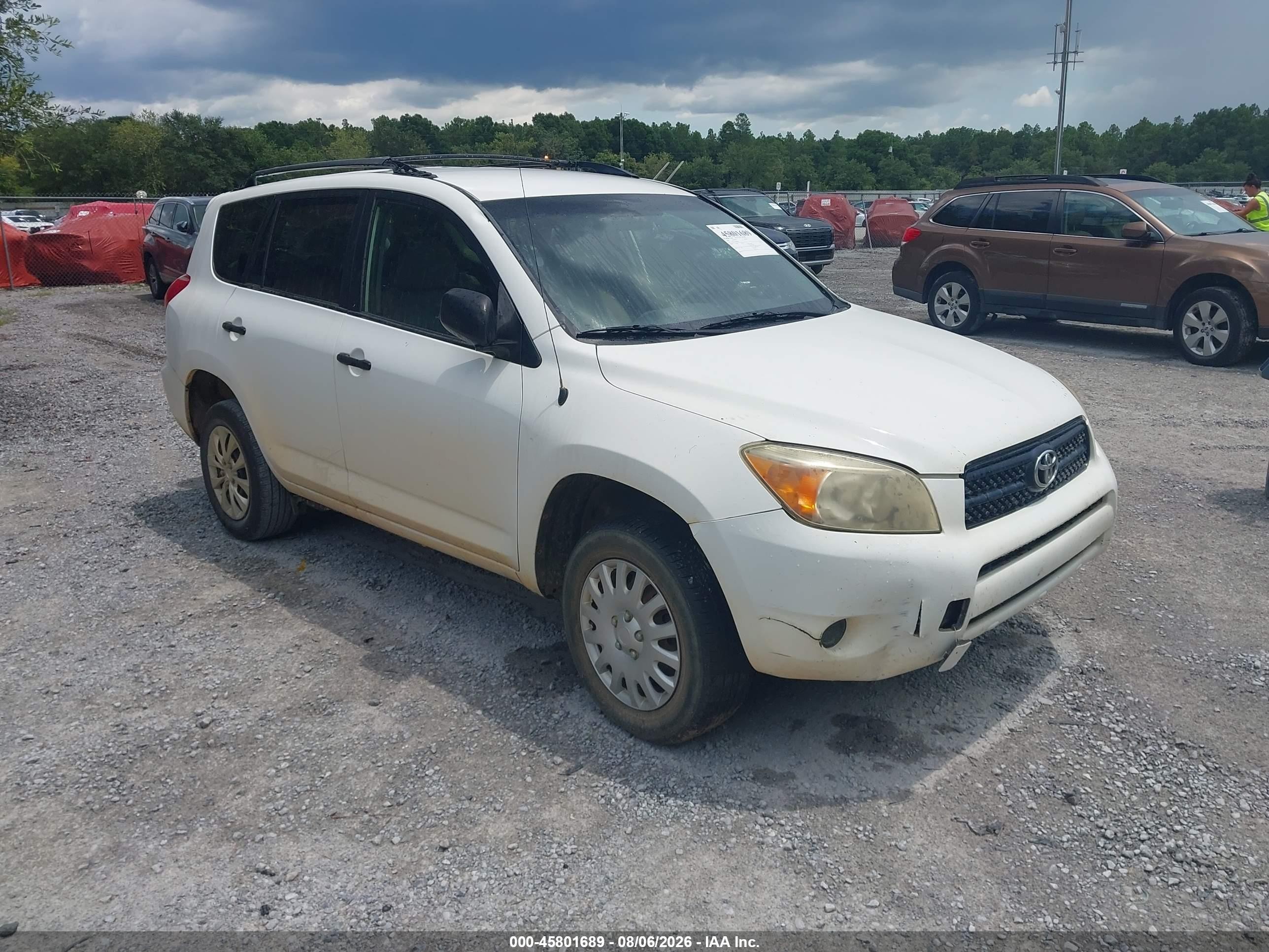 2006 Toyota Rav4   White vin: JTMZD33V466000982