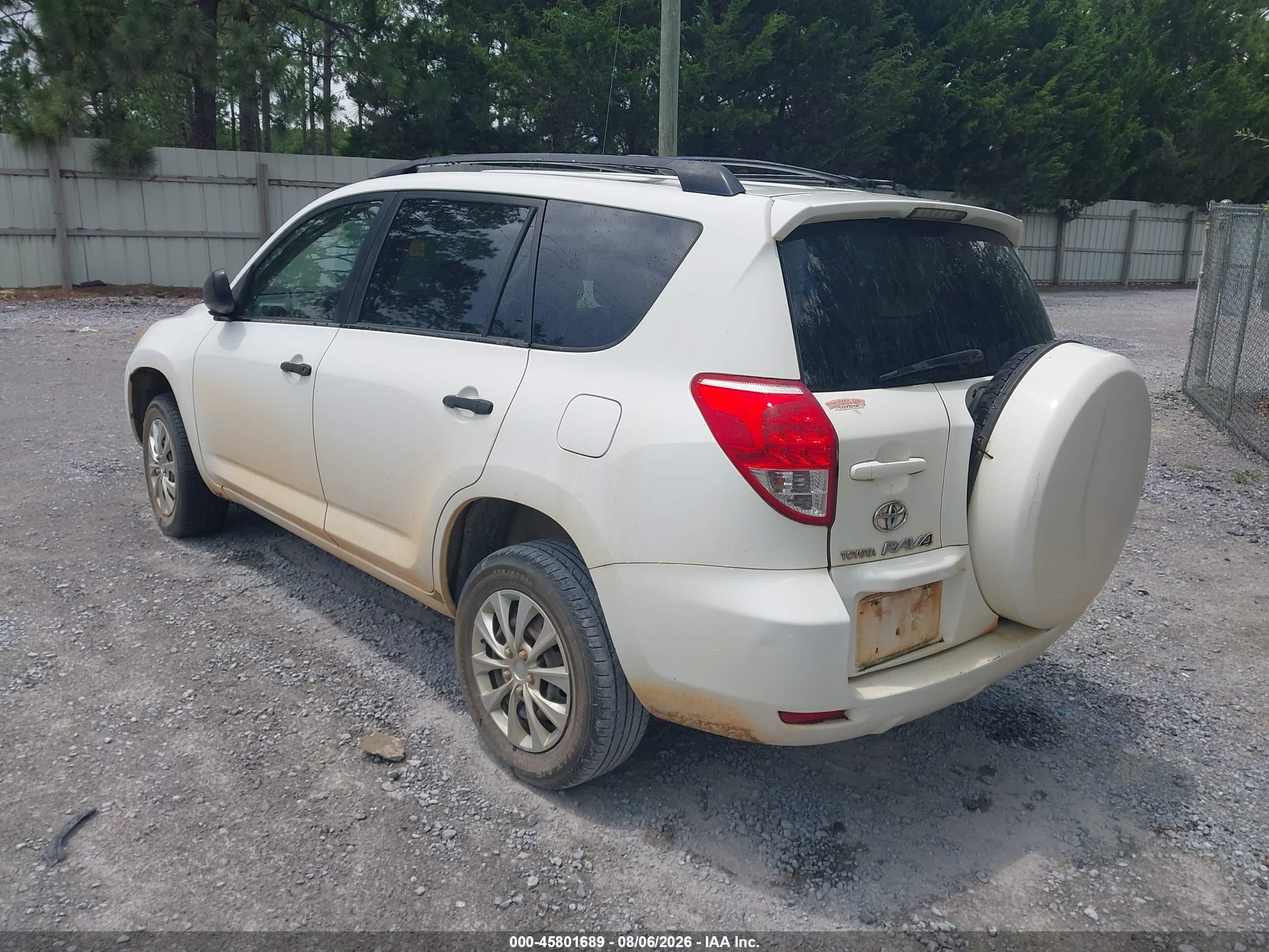 2006 Toyota Rav4   White vin: JTMZD33V466000982