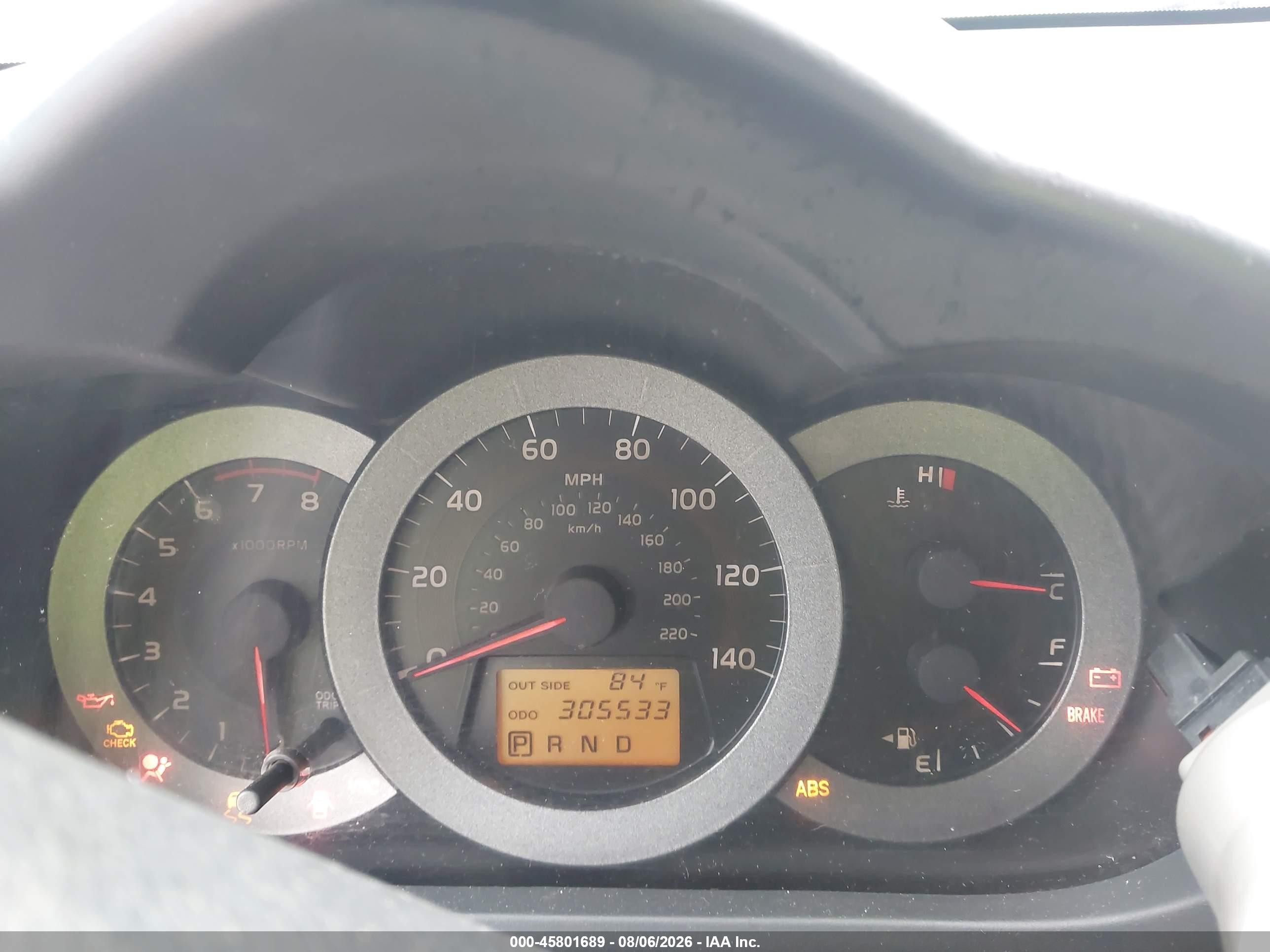 2006 Toyota Rav4   White vin: JTMZD33V466000982