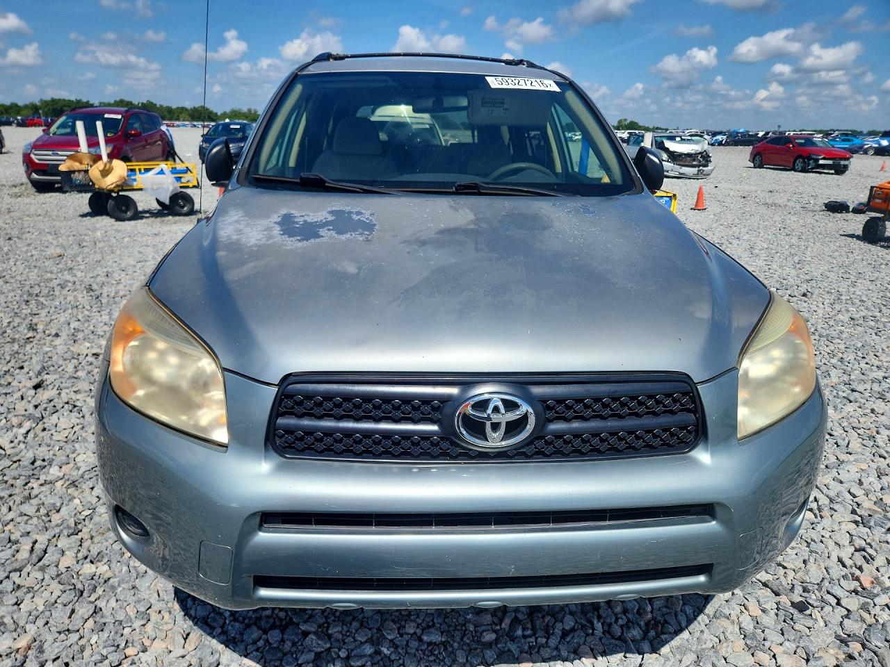 2006 Toyota Rav4 Base Silver vin: JTMZD33V466014638