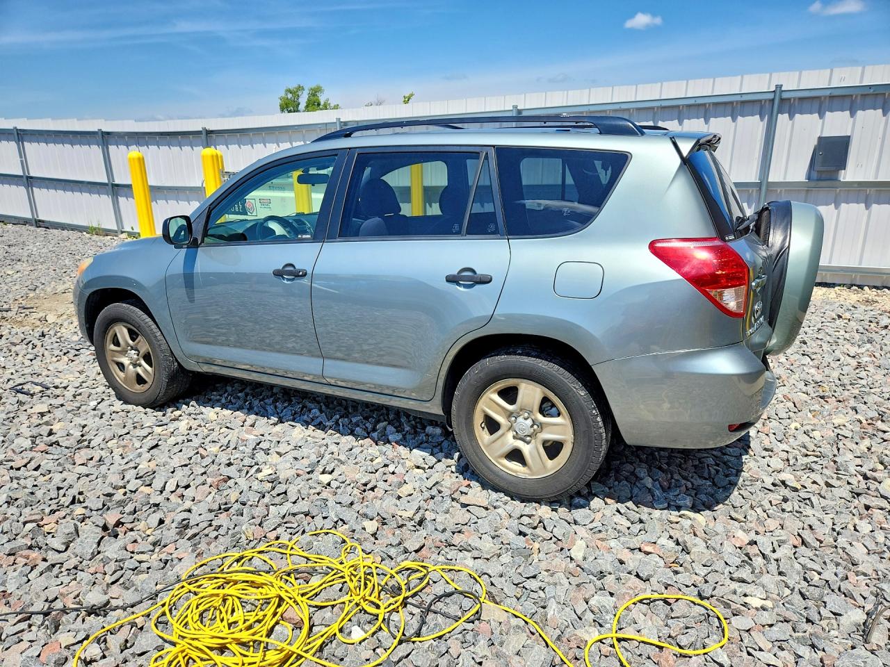 2007 Toyota Rav4 Base Blue vin: JTMZD33V475044701