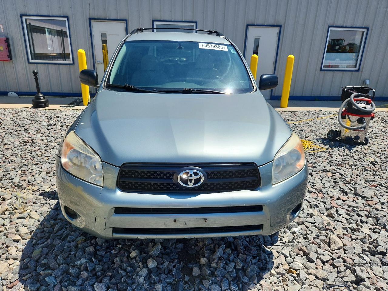 2007 Toyota Rav4 Base Blue vin: JTMZD33V475044701