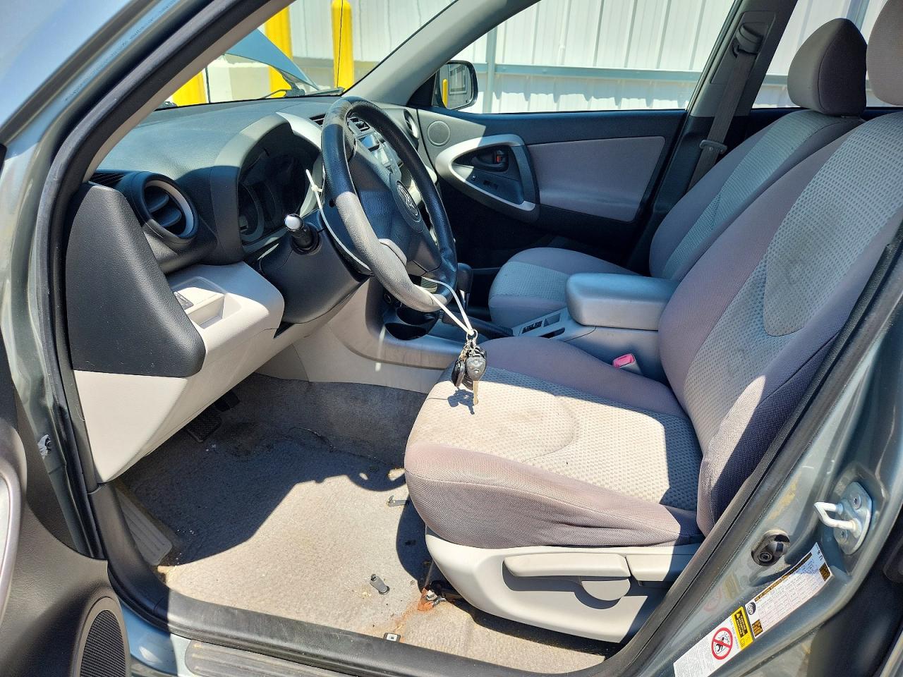 2007 Toyota Rav4 Base Blue vin: JTMZD33V475044701