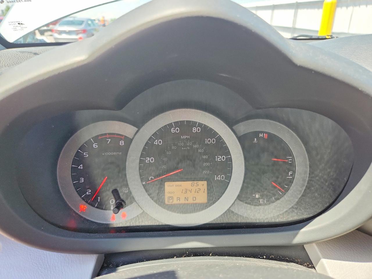 2007 Toyota Rav4 Base Blue vin: JTMZD33V475044701
