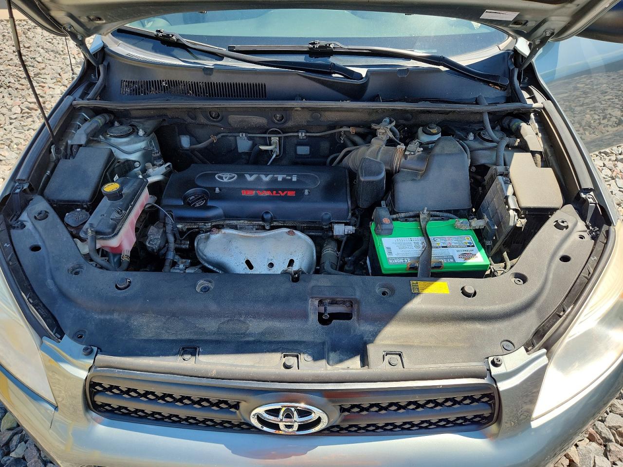 2007 Toyota Rav4 Base Blue vin: JTMZD33V475044701