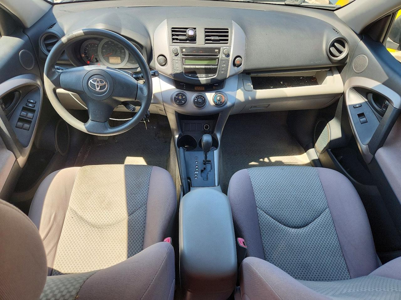 2007 Toyota Rav4 Base Blue vin: JTMZD33V475044701