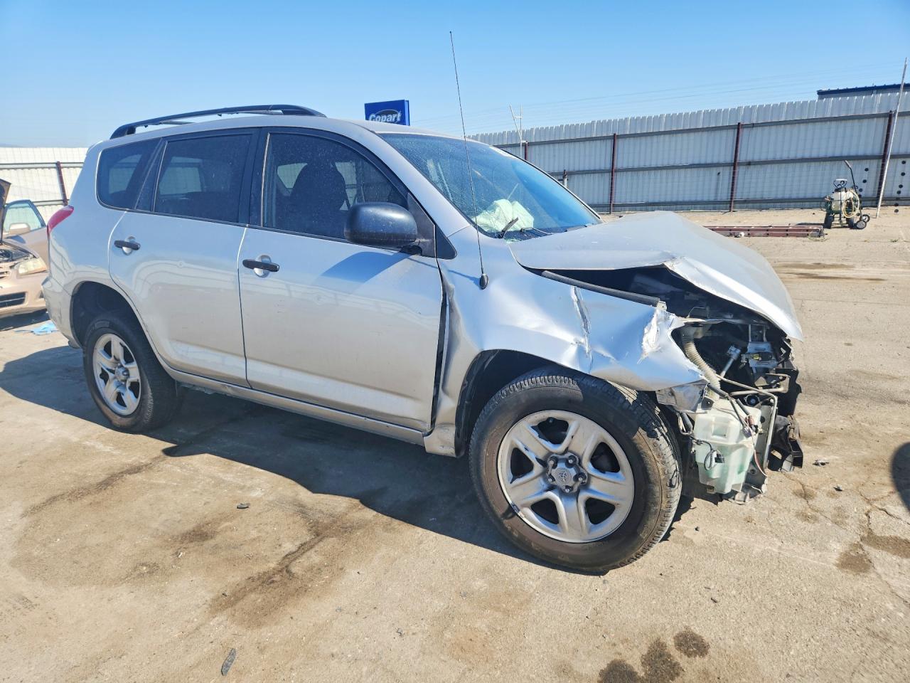2007 Toyota Rav4 Base Silver vin: JTMZD33V475064155
