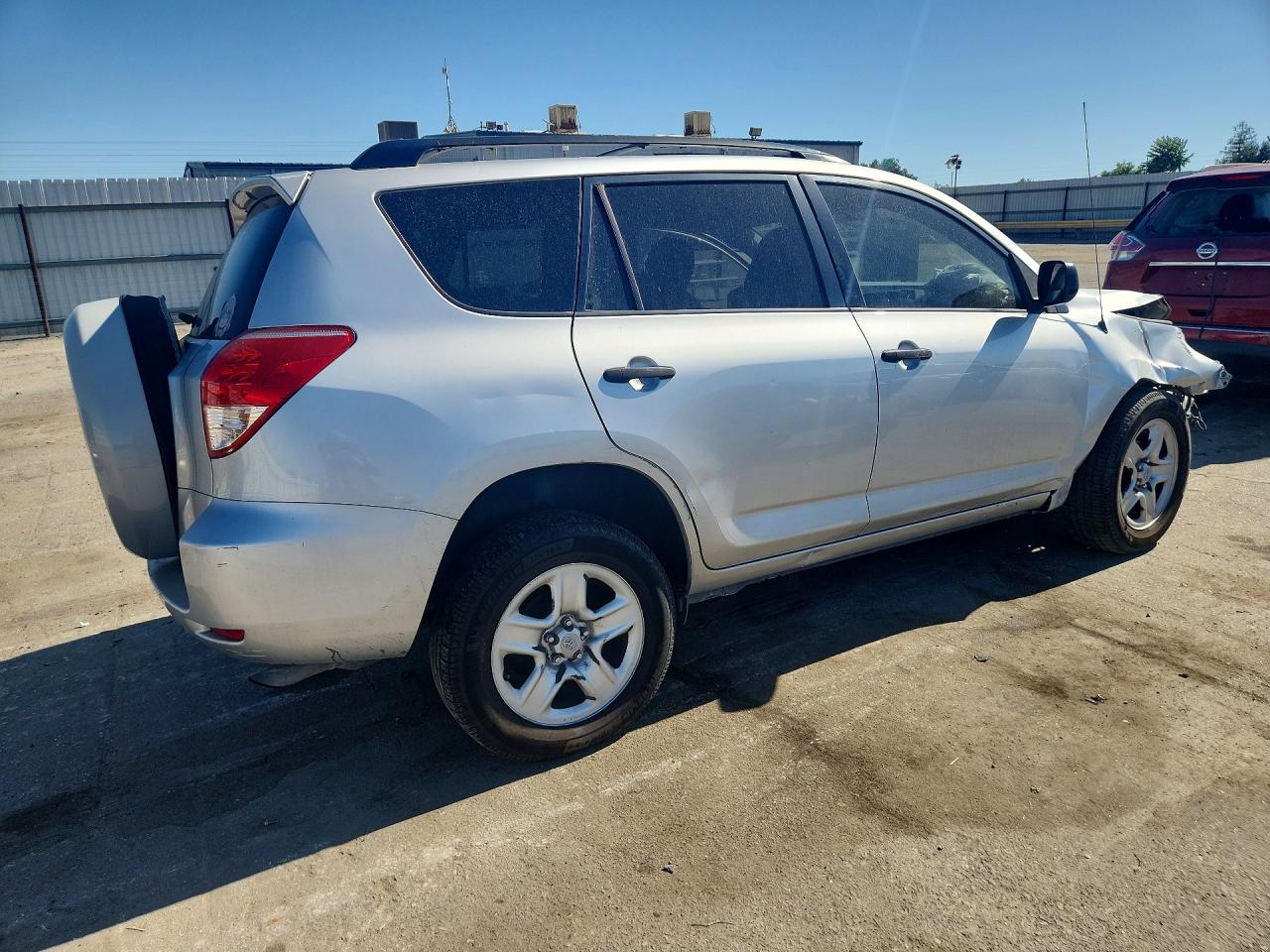 2007 Toyota Rav4 Base Silver vin: JTMZD33V475064155