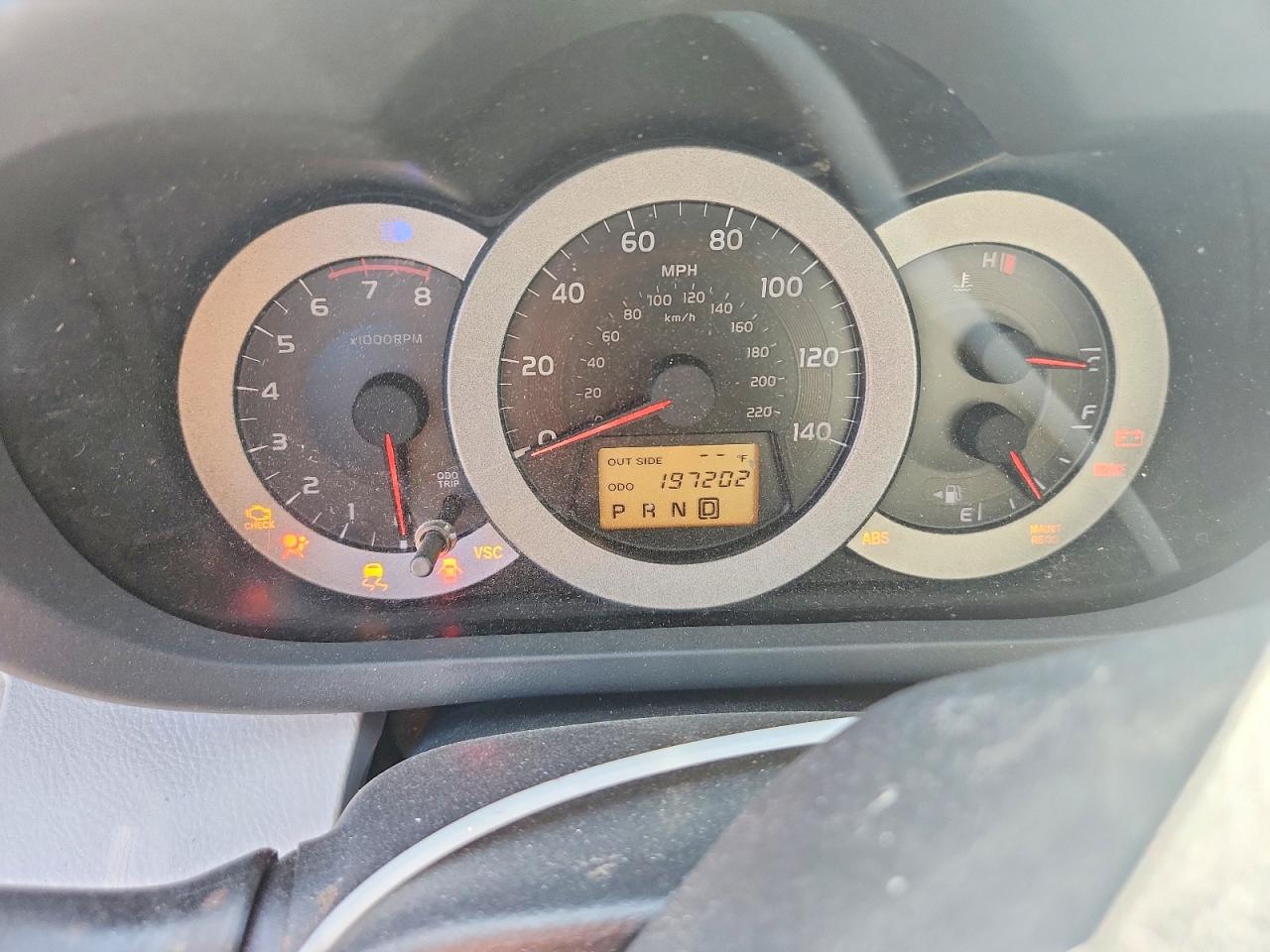 2007 Toyota Rav4 Base Silver vin: JTMZD33V475064155