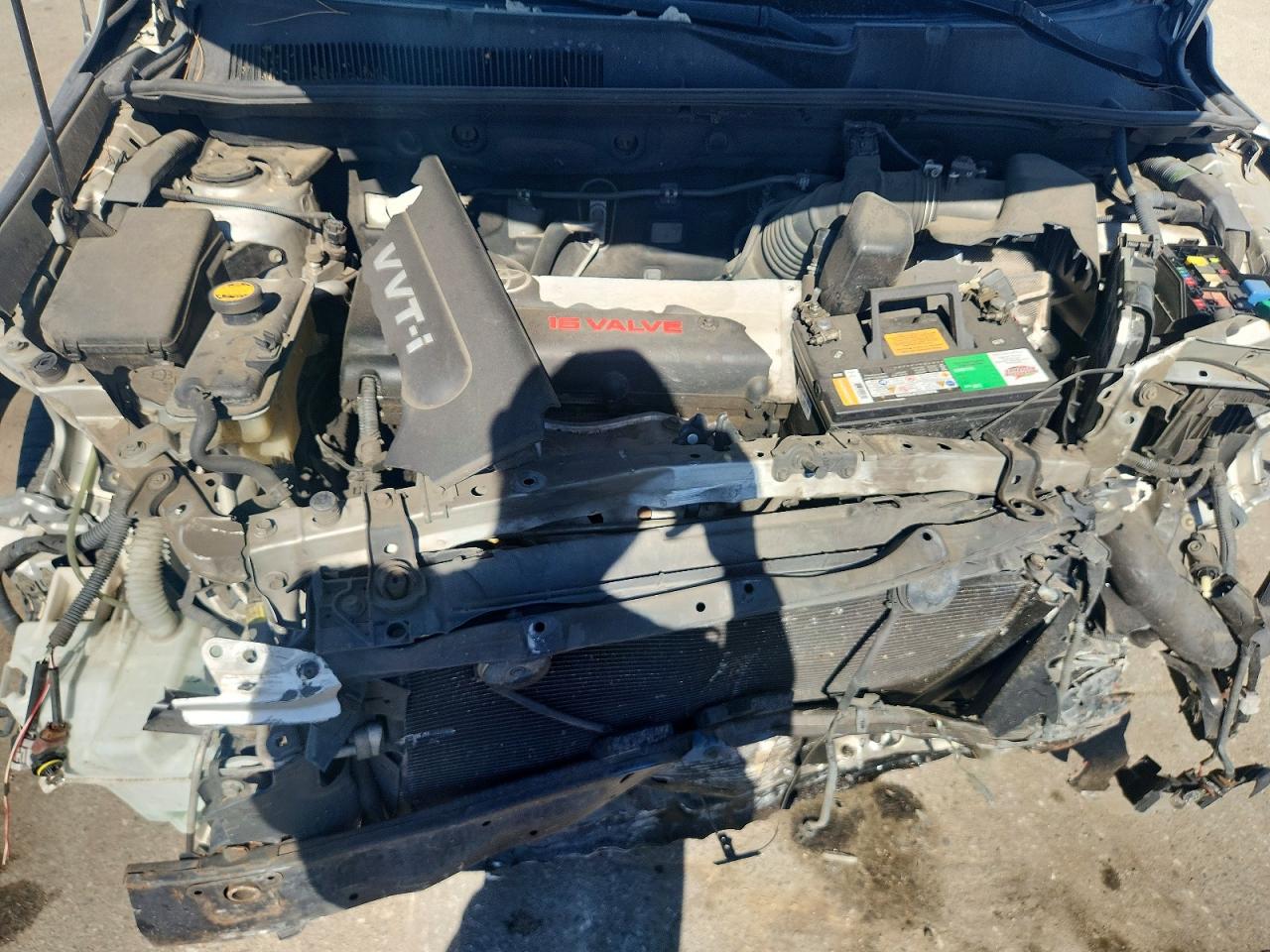 2007 Toyota Rav4 Base Silver vin: JTMZD33V475064155