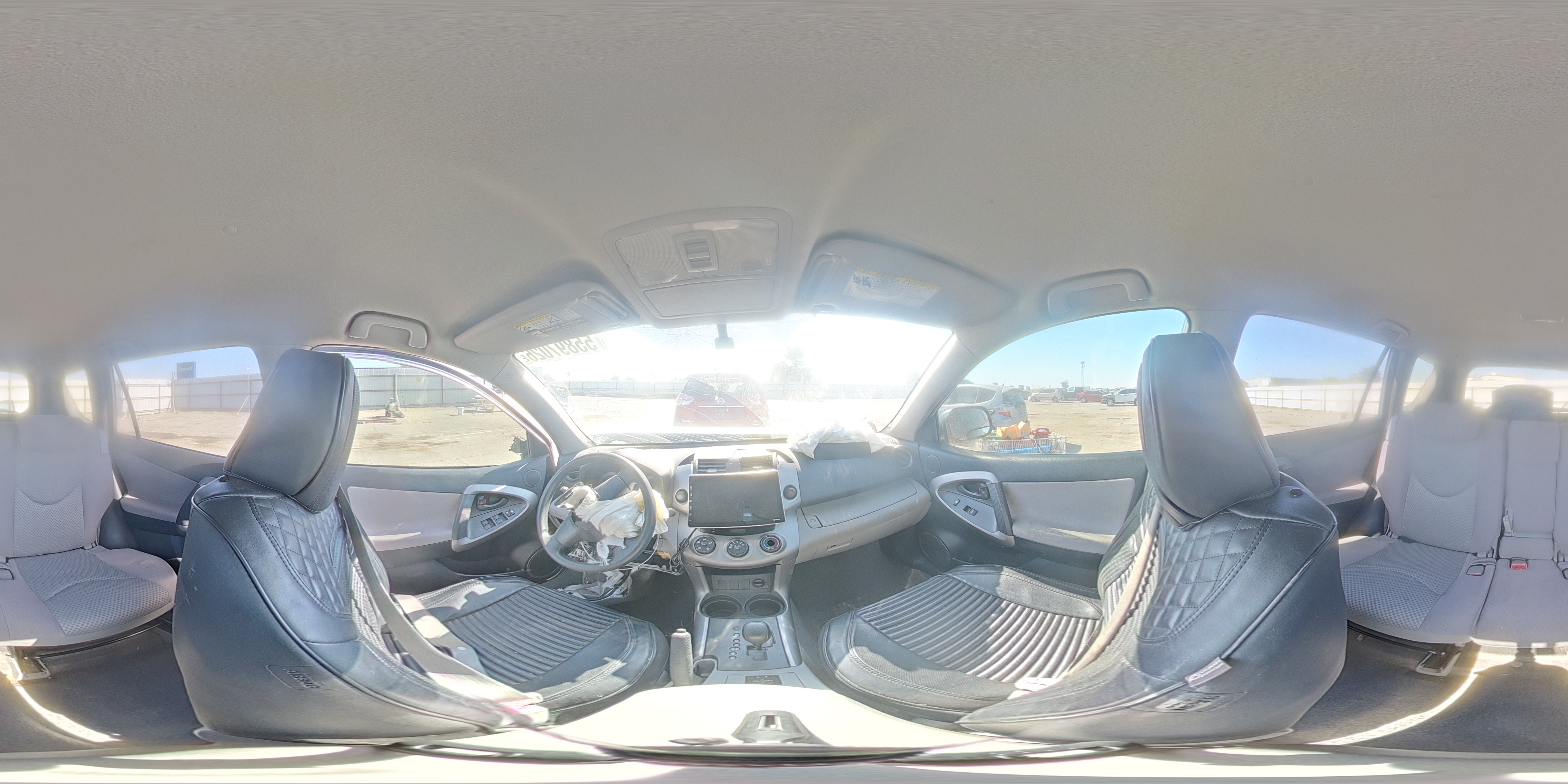 2007 Toyota Rav4 Base Silver vin: JTMZD33V475064155