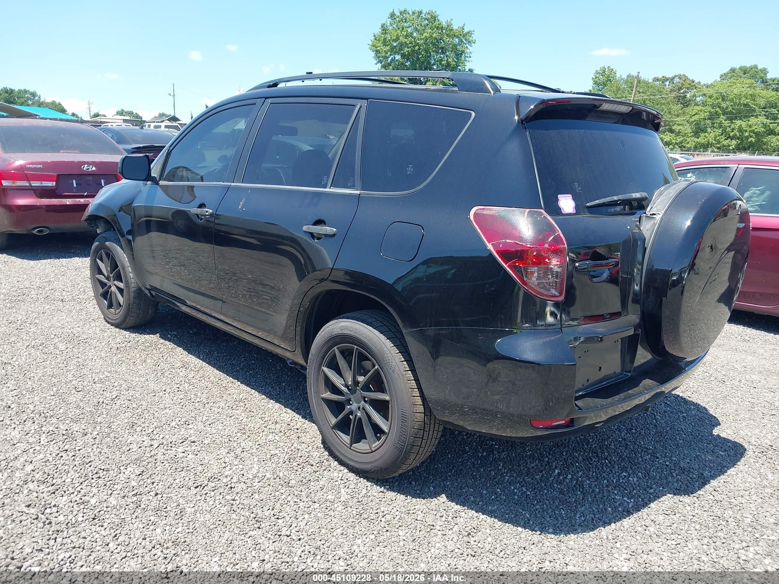 2007 Toyota Rav4   Black vin: JTMZD33V475065032
