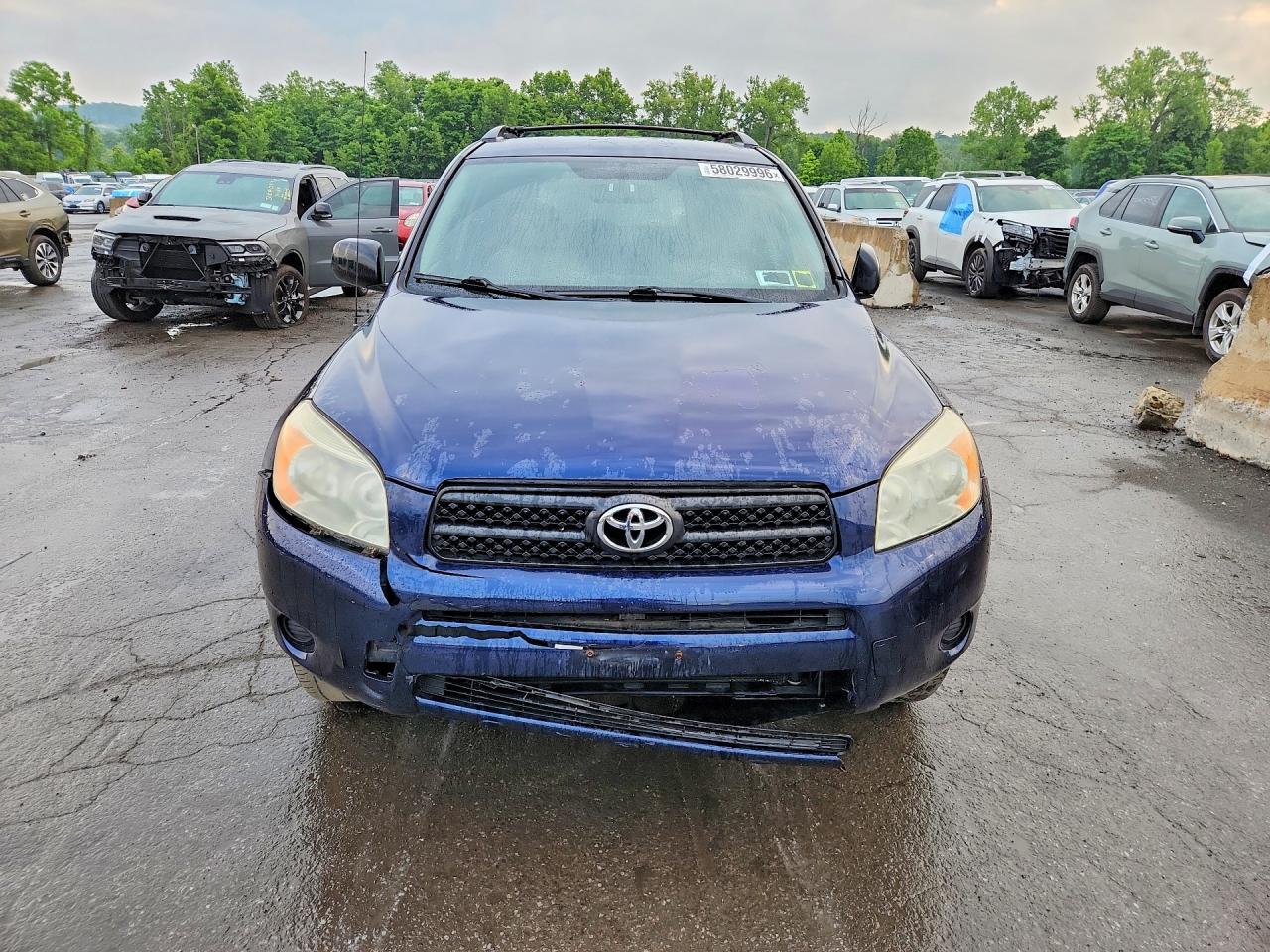 2007 Toyota Rav4 Base Blue vin: JTMZD33V475069078