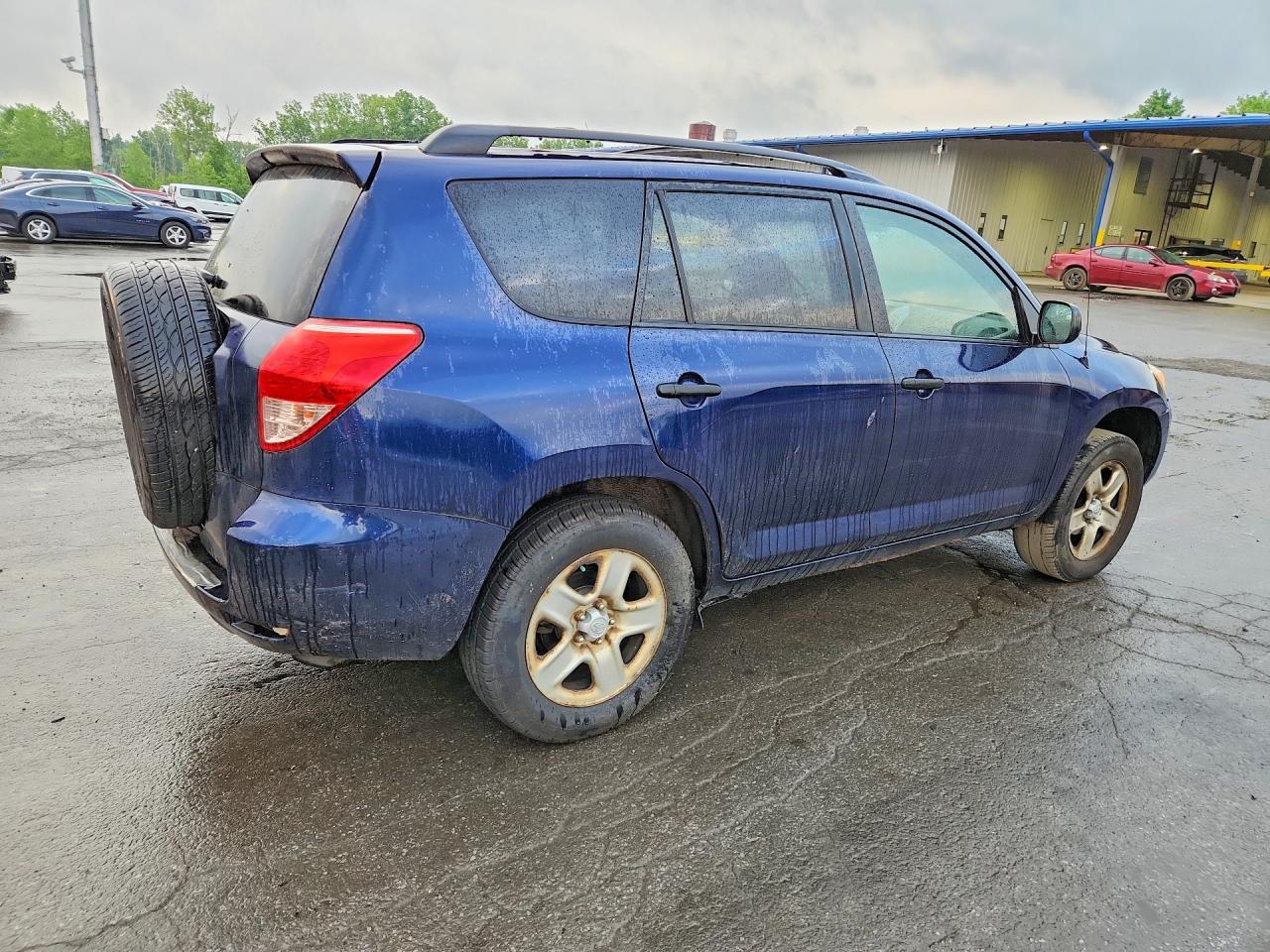 2007 Toyota Rav4 Base Blue vin: JTMZD33V475069078