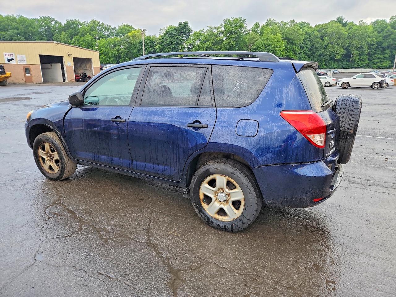 2007 Toyota Rav4 Base Blue vin: JTMZD33V475069078