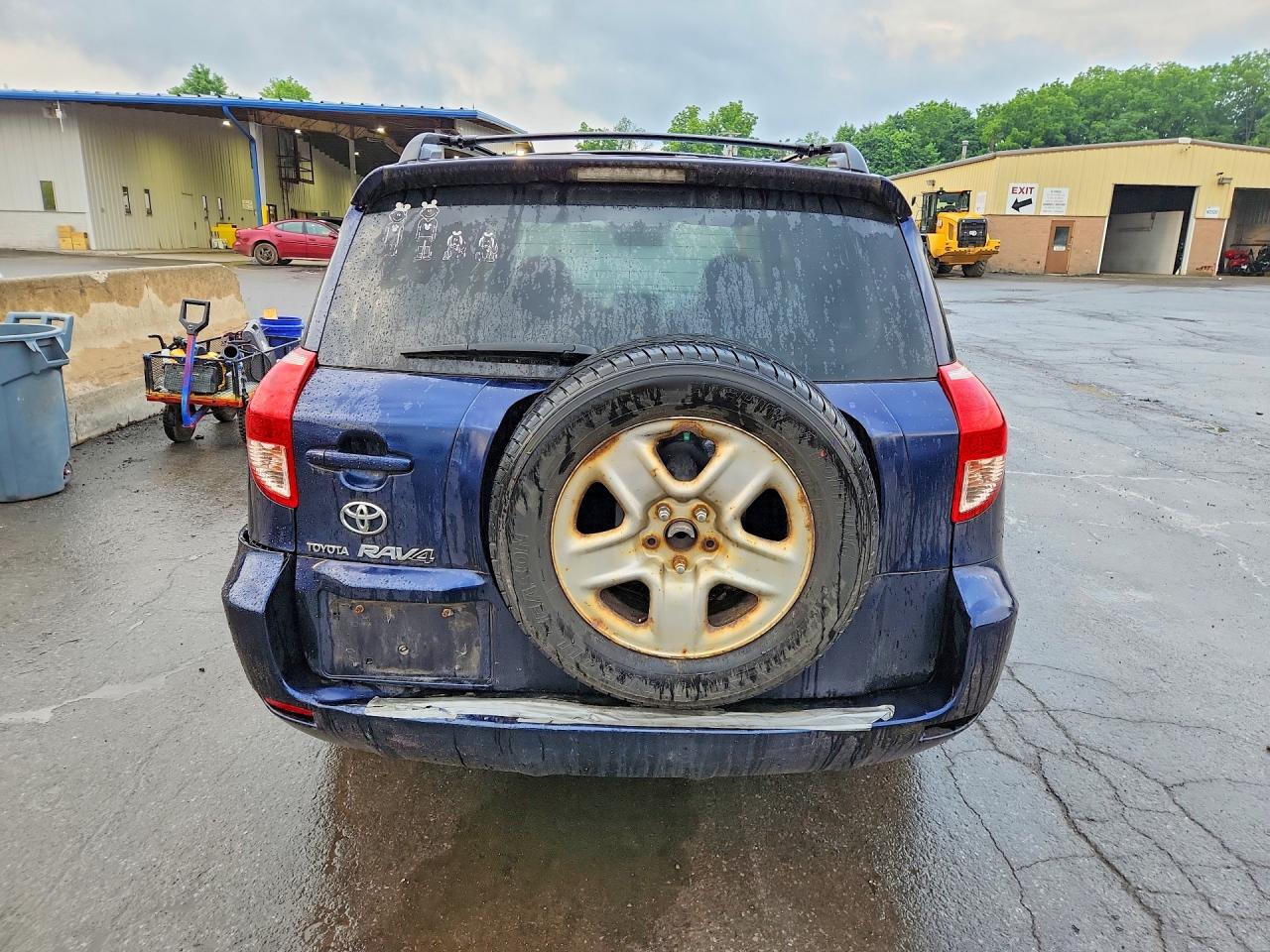 2007 Toyota Rav4 Base Blue vin: JTMZD33V475069078