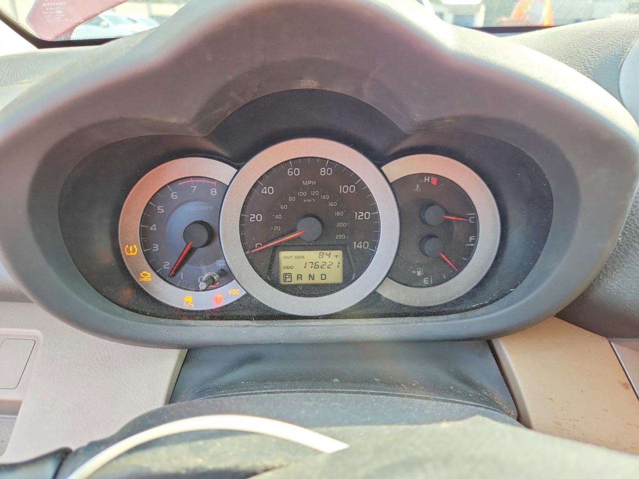 2007 Toyota Rav4 Base Red vin: JTMZD33V476028895