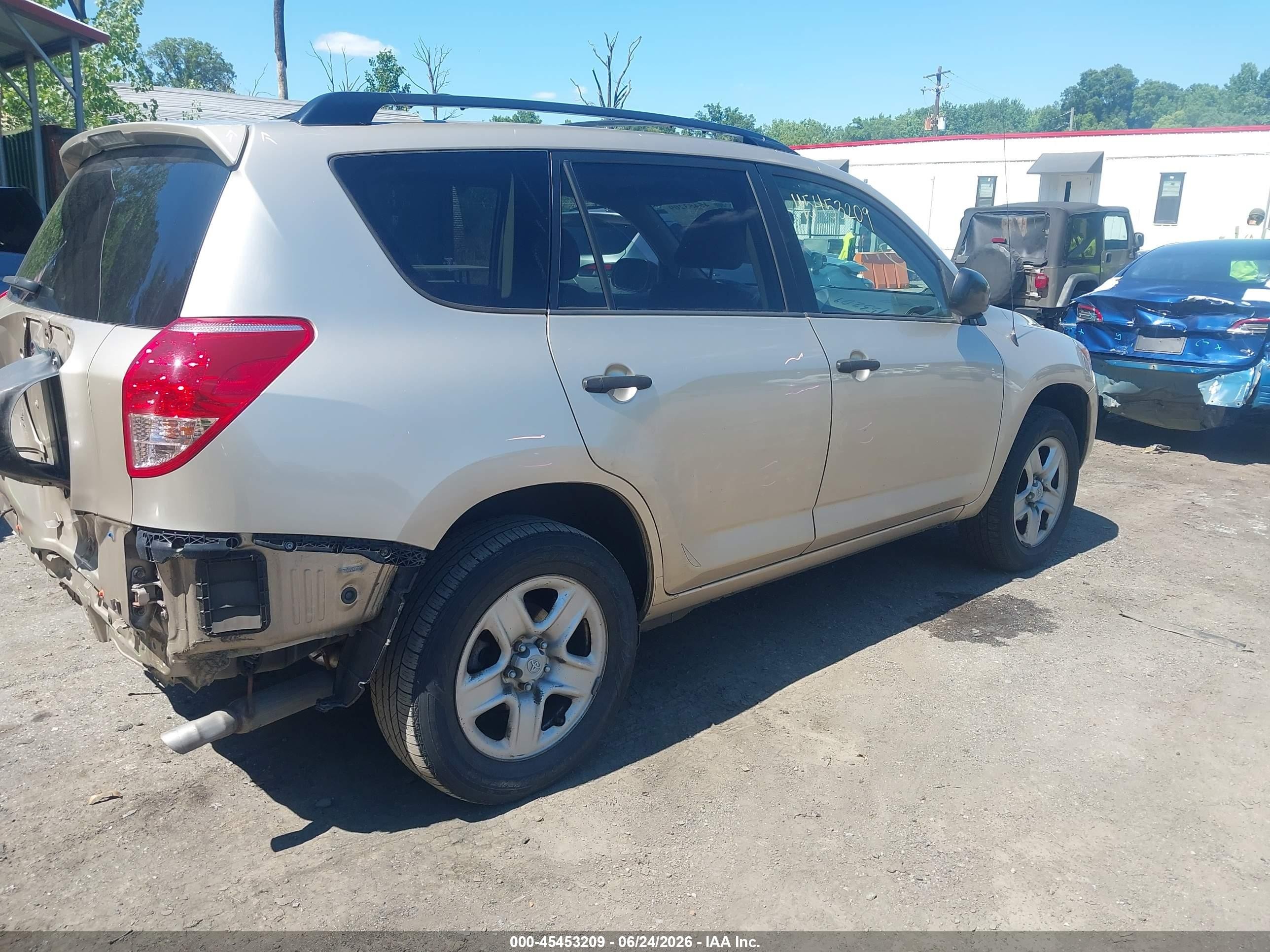 2007 Toyota Rav4   Gold vin: JTMZD33V476038861