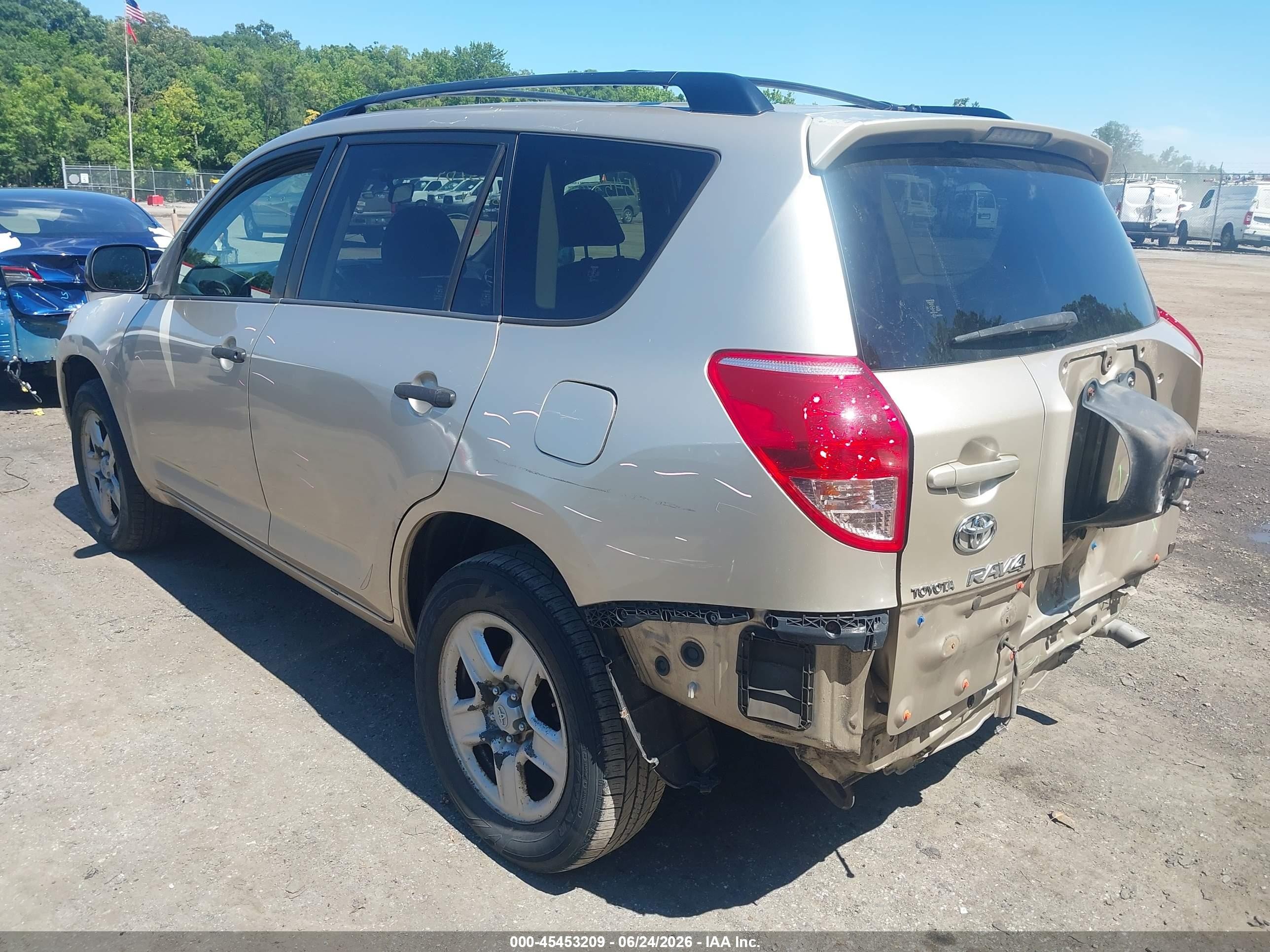 2007 Toyota Rav4   Gold vin: JTMZD33V476038861