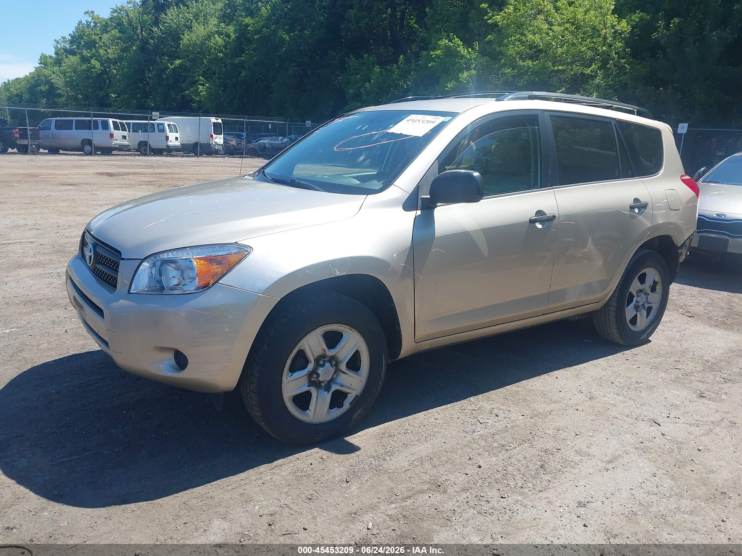 2007 Toyota Rav4   Gold vin: JTMZD33V476038861