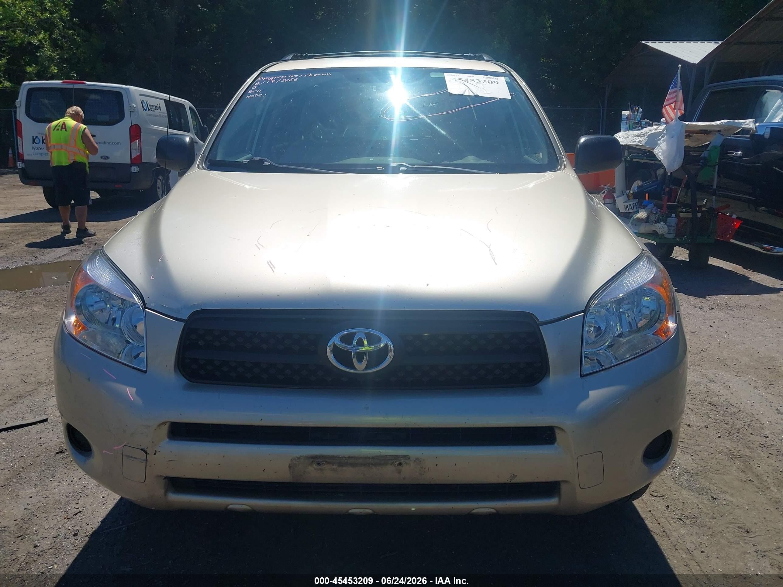 2007 Toyota Rav4   Gold vin: JTMZD33V476038861