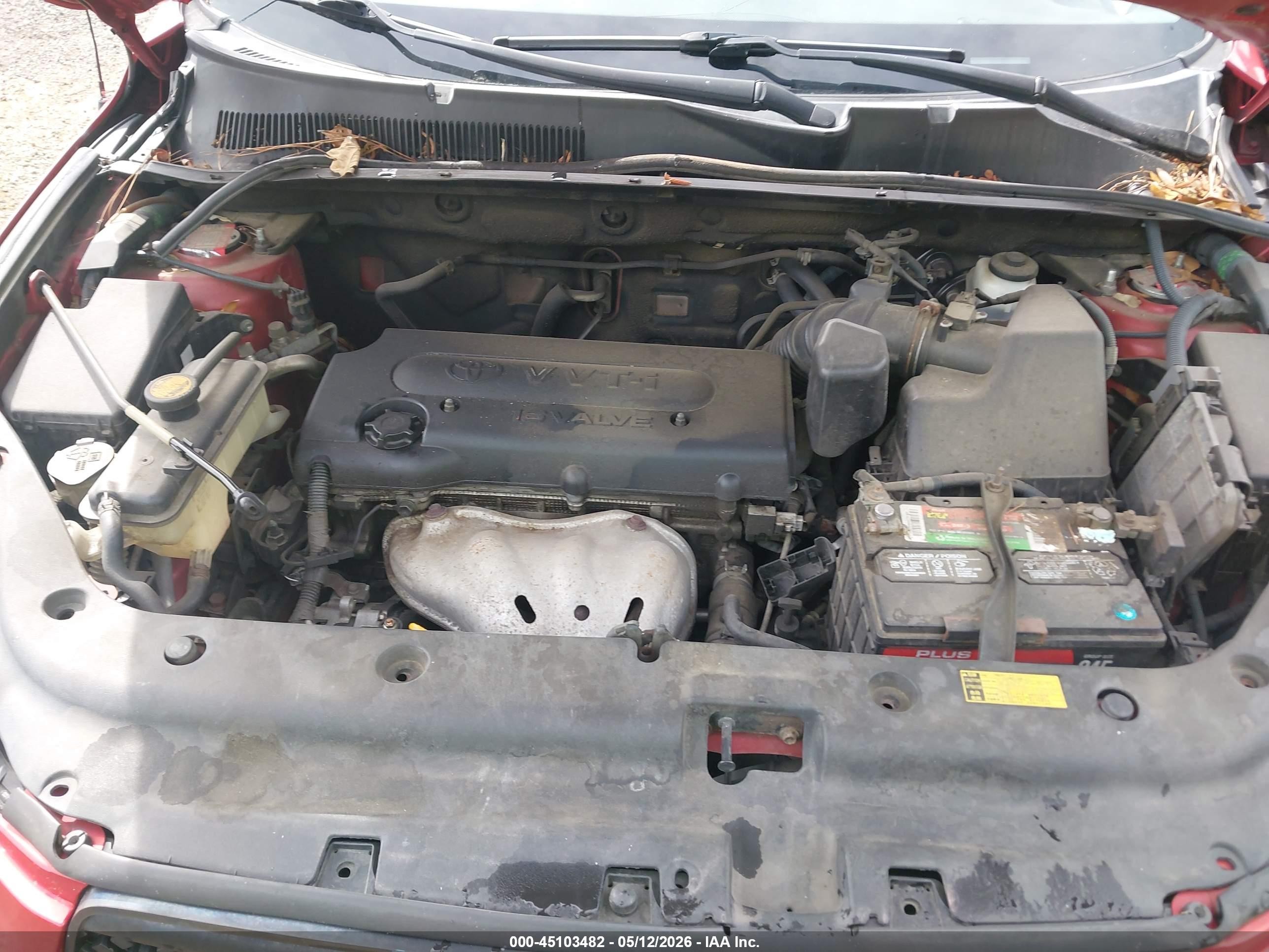 2007 Toyota Rav4   Red vin: JTMZD33V476039847