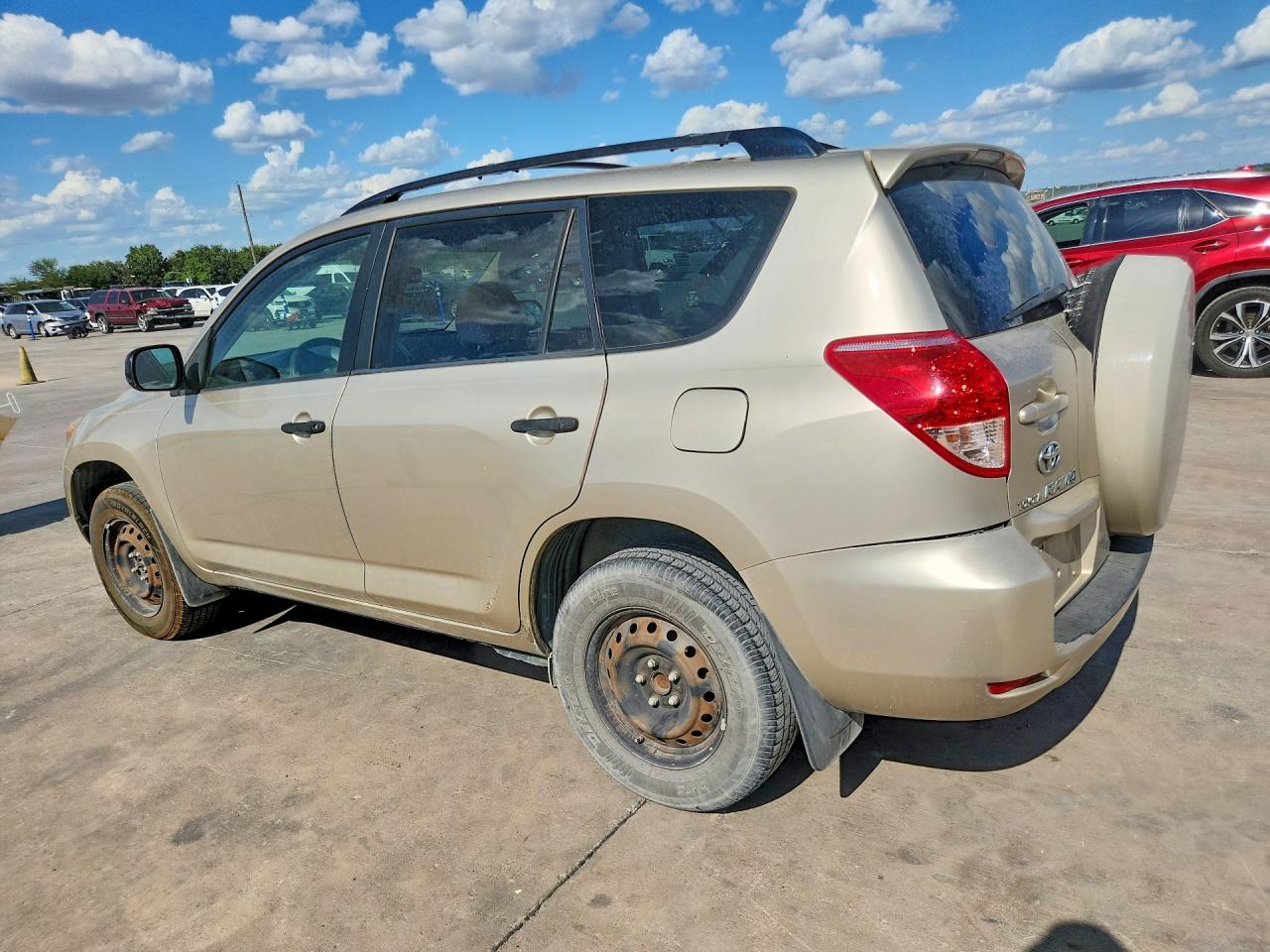 2007 Toyota Rav4 Base Gold vin: JTMZD33V476042537