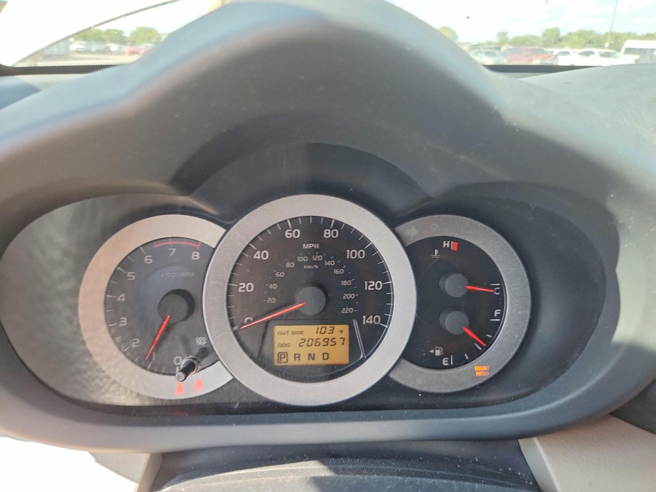 2007 Toyota Rav4 Base Gold vin: JTMZD33V476042537